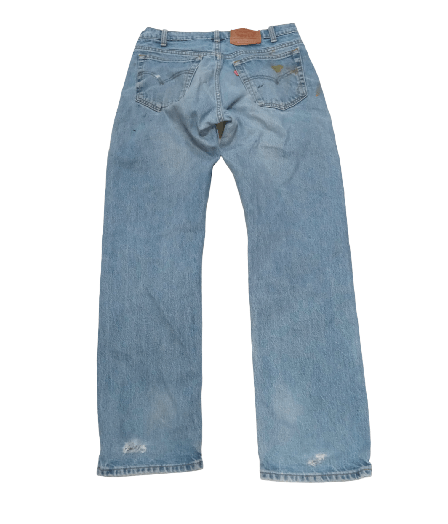 Levi's Vintage 90s Levi's 505 Canada Paint Splattered Denim Grunge Size US 34 / EU 50 - 2 Thumbnail