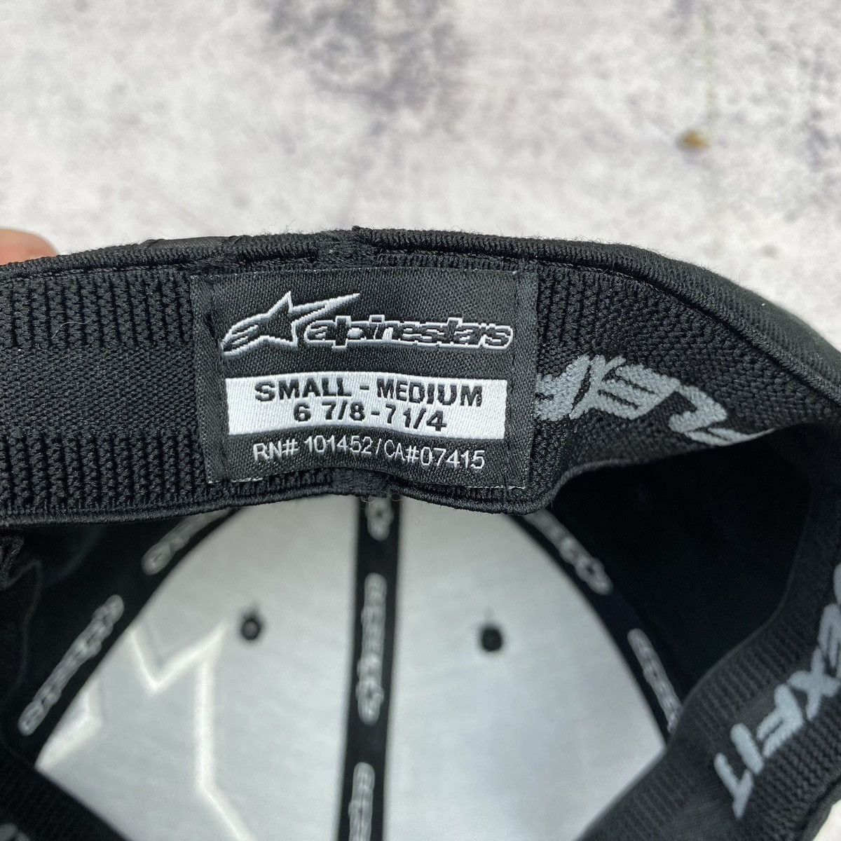 Alpinestars Alpinestars Racing Embroidered Logo Cap Hat Size ONE SIZE - 10 Thumbnail