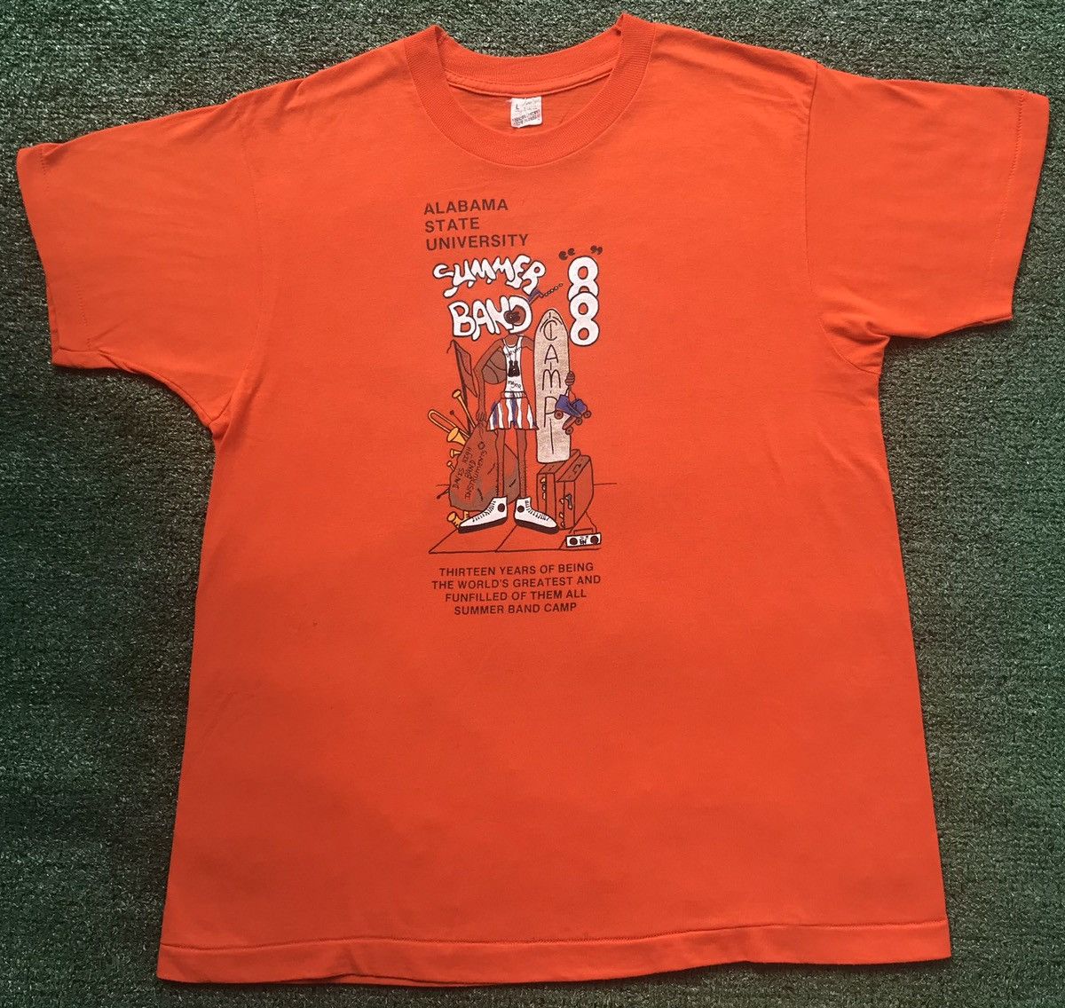 Other VTG 80’s Alabama State University HBCU Band T-Shirt Medium Size US M / EU 48-50 / 2 - 1 Thumbnail