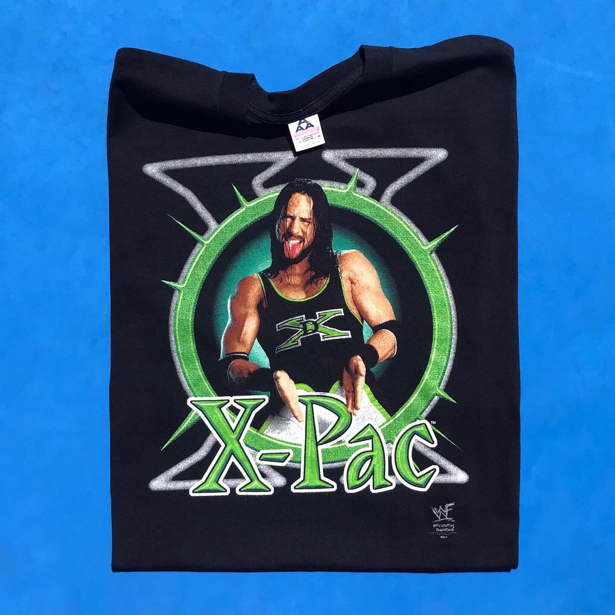 Vintage × WWE × WWF Vintage 1999 X-Pac Tee Size US XL / EU 56 / 4 - 10 Thumbnail