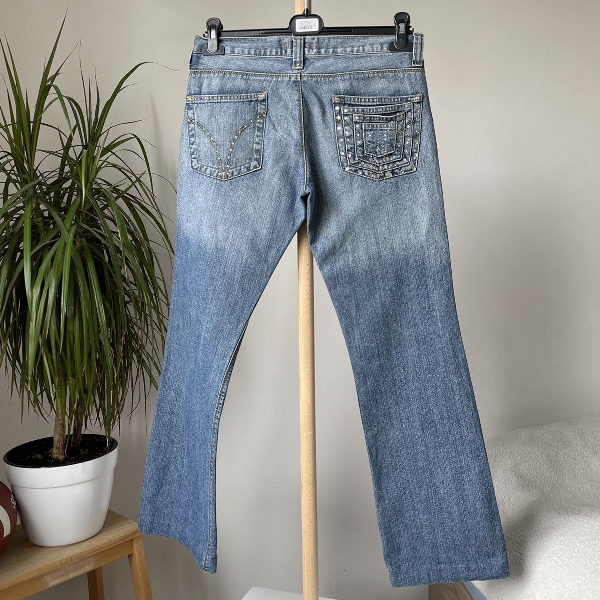 Jeans DOLCE & GABBANA Marron Foncé Déchiré En Coton