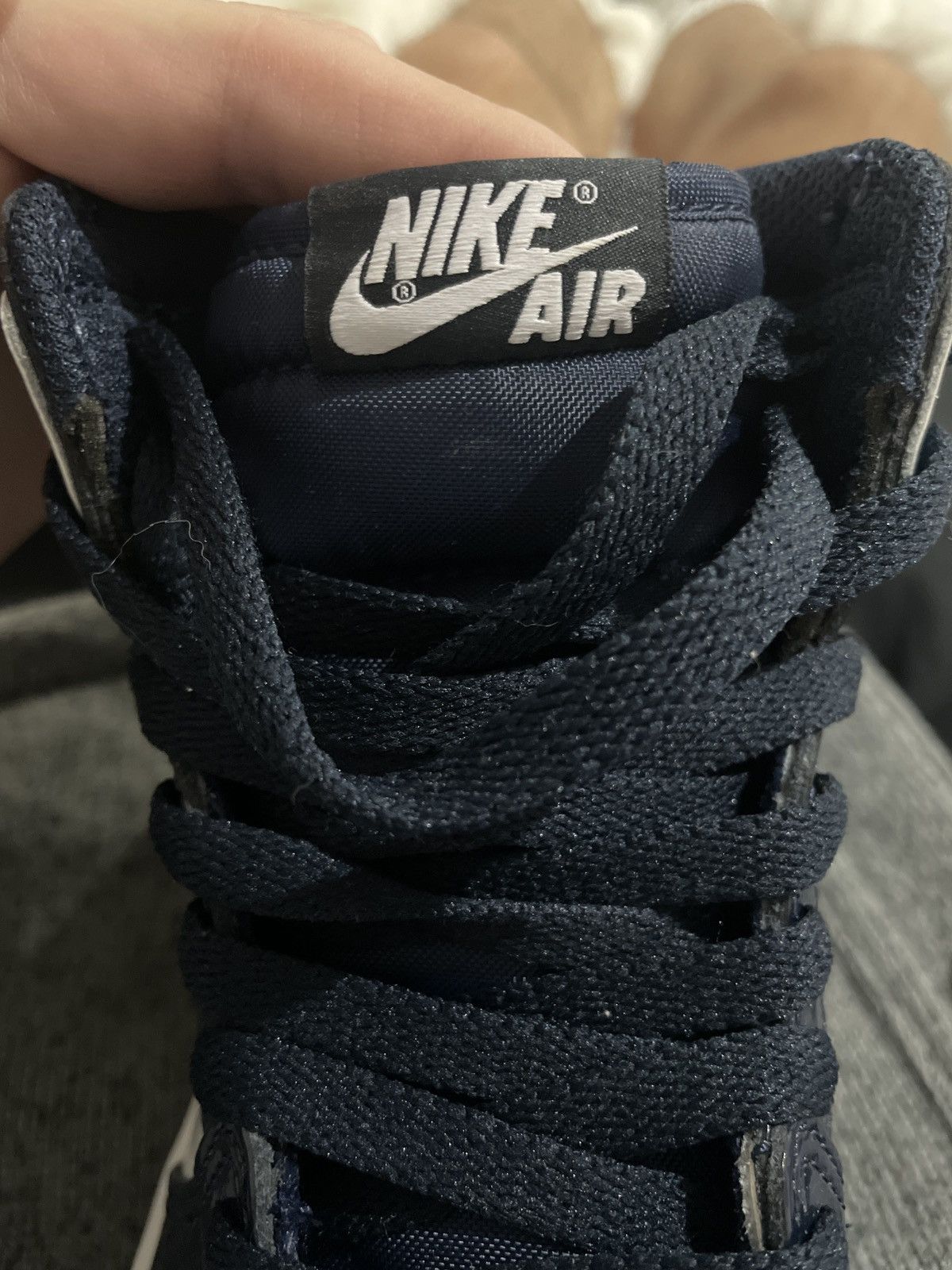 Jordan Brand × Nike Air Jordan High OG 1 Obsidian/Blue Chill Size US 6 / IT 36 - 15 Thumbnail
