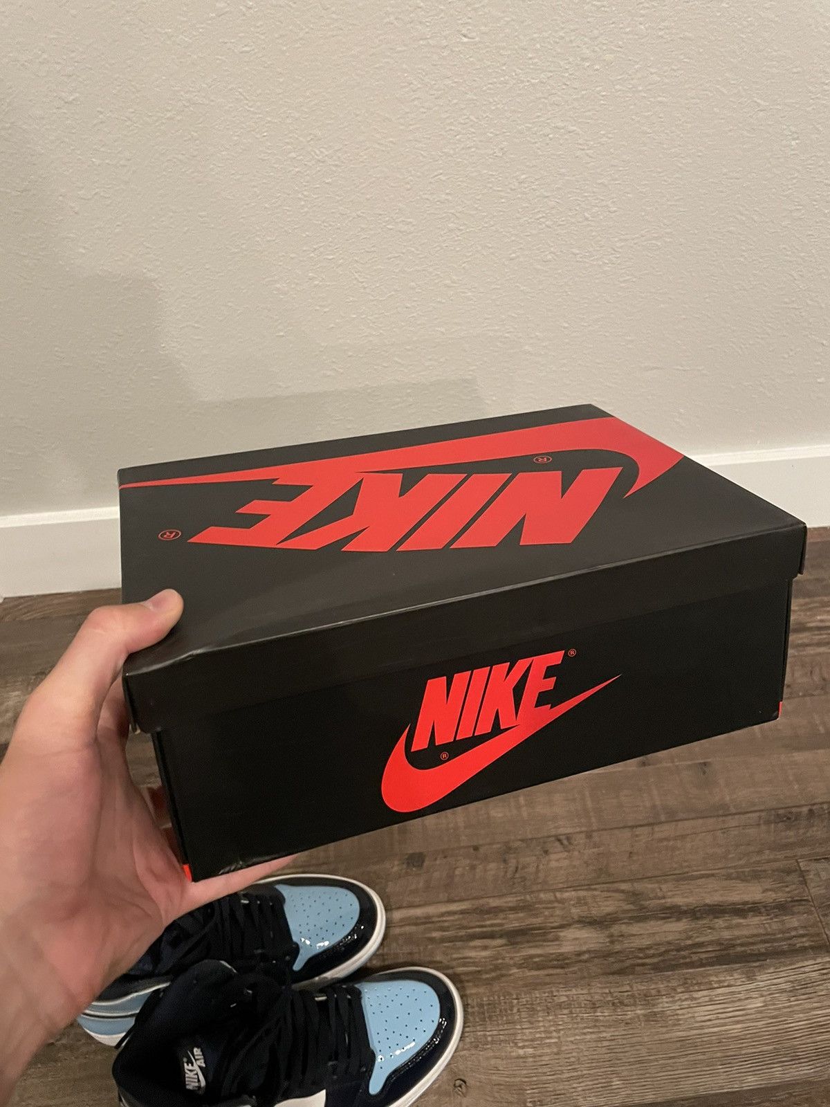 Jordan Brand × Nike Air Jordan High OG 1 Obsidian/Blue Chill Size US 6 / IT 36 - 7 Thumbnail