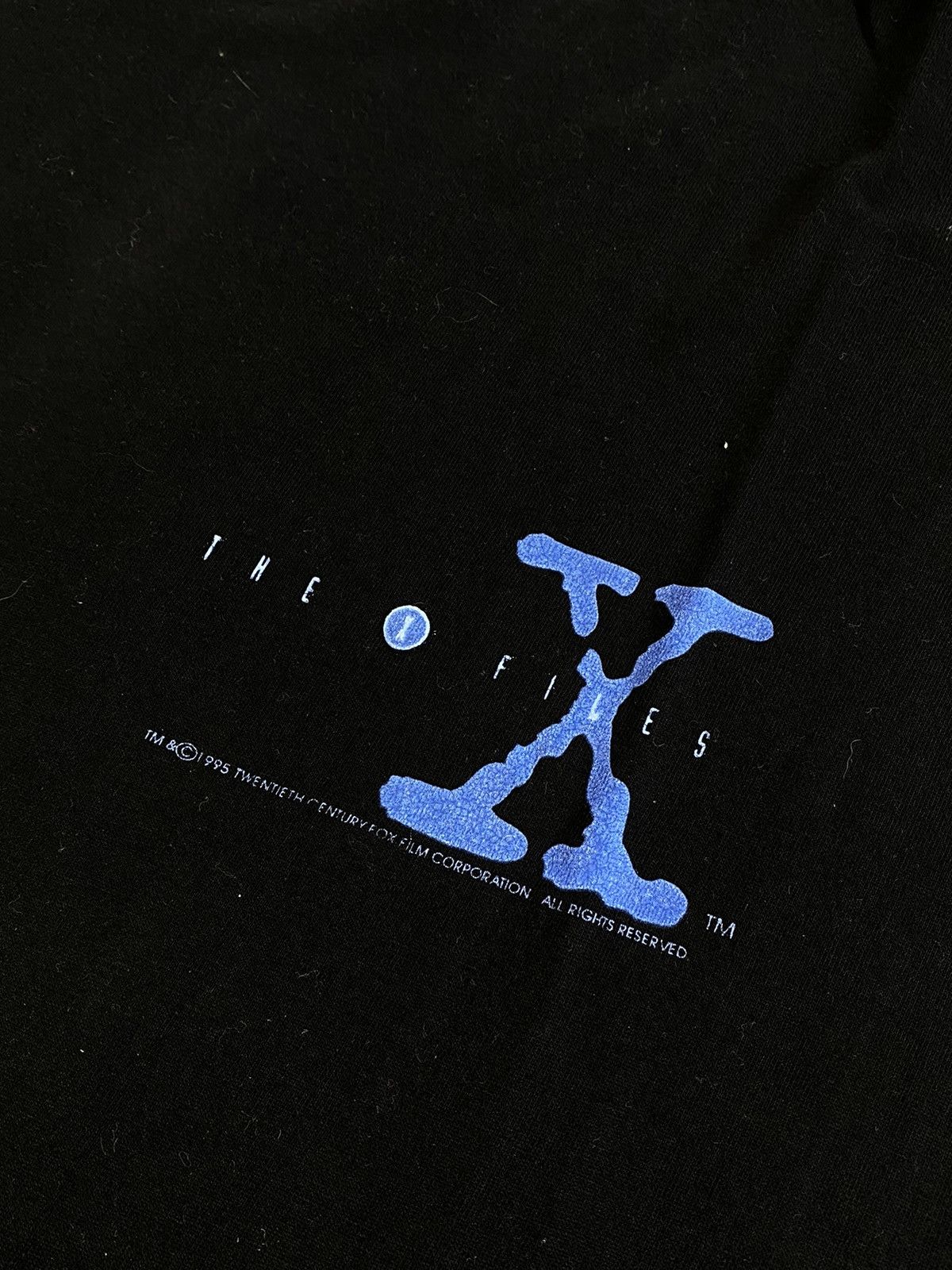 Vintage Vintage 1995 The X Files TV Series Promo tee Size US L / EU 52-54 / 3 - 8 Thumbnail