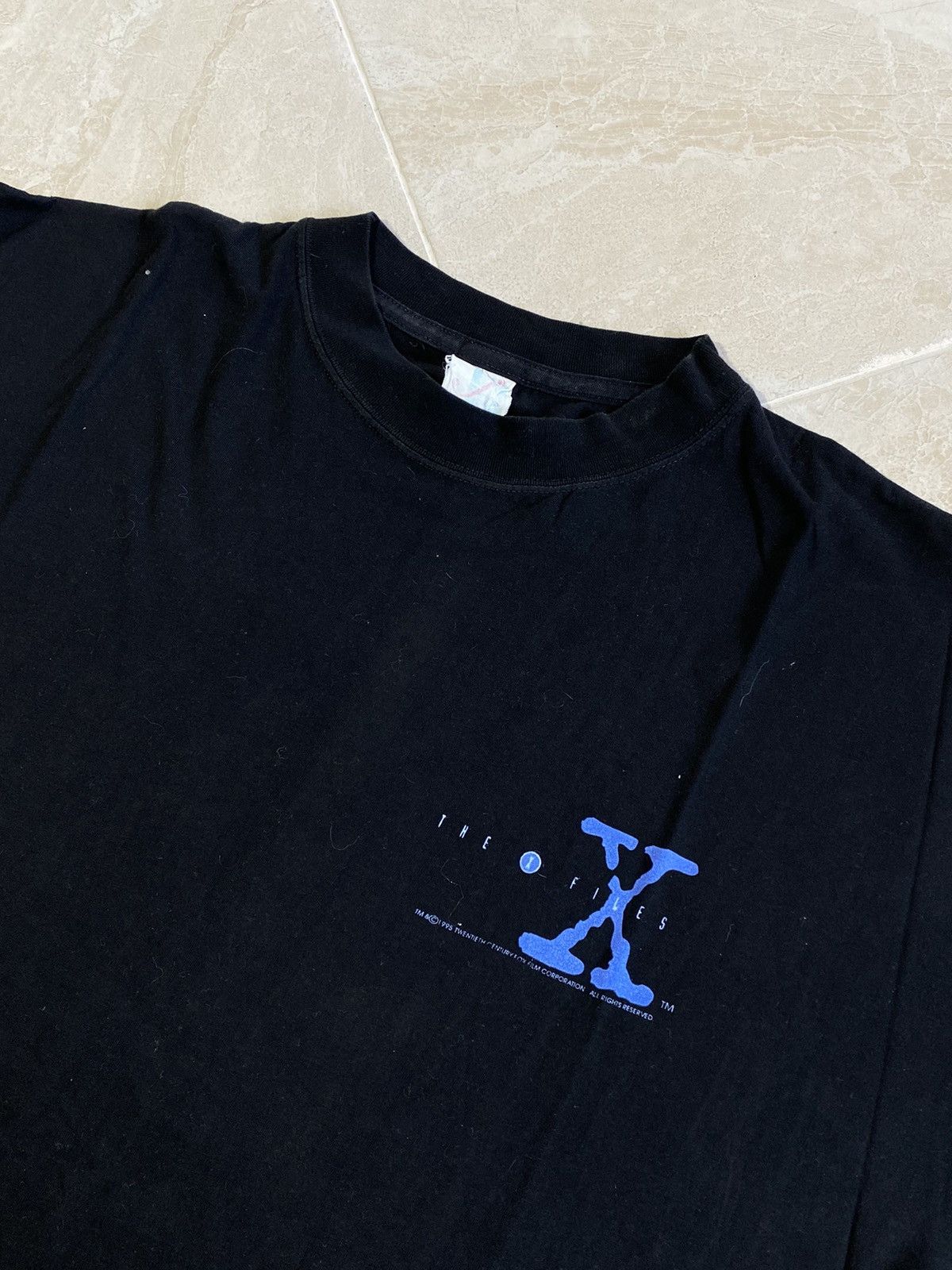 Vintage Vintage 1995 The X Files TV Series Promo tee Size US L / EU 52-54 / 3 - 7 Thumbnail