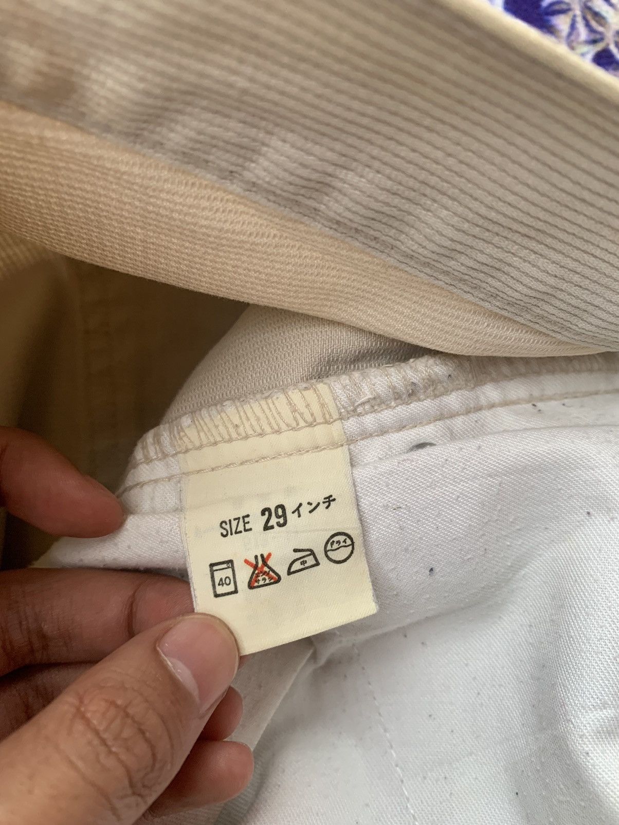 Levi's Vintage Clothing × Vintage Vintage Levis 1993 513 Big E White Tab Denim Size US 29 - 8 Thumbnail