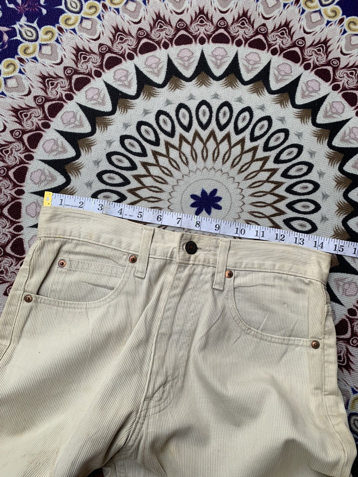 Levi's Vintage Clothing × Vintage Vintage Levis 1993 513 Big E White Tab Denim Size US 29 - 13 Thumbnail
