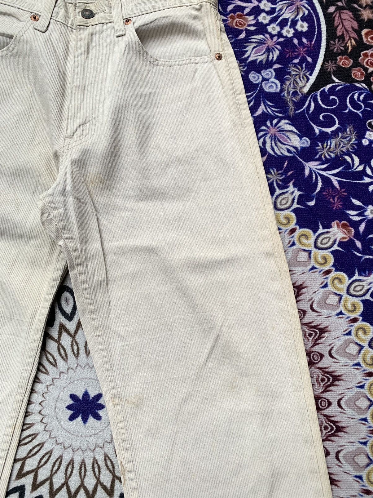 Levi's Vintage Clothing × Vintage Vintage Levis 1993 513 Big E White Tab Denim Size US 29 - 6 Thumbnail