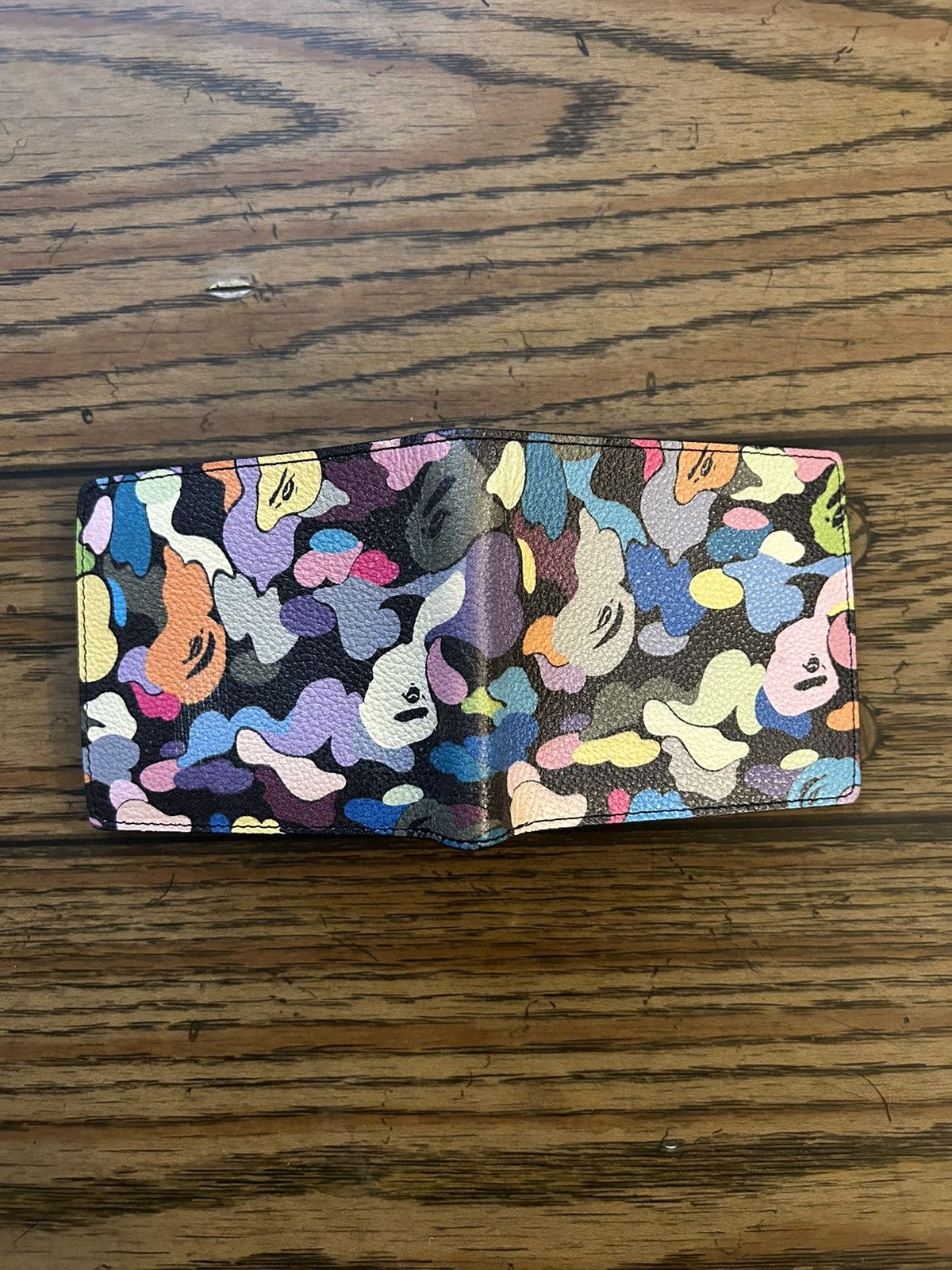 Bape Bape Black Multi Camo Bifold Wallet (NEW) Size ONE SIZE - 2 Thumbnail