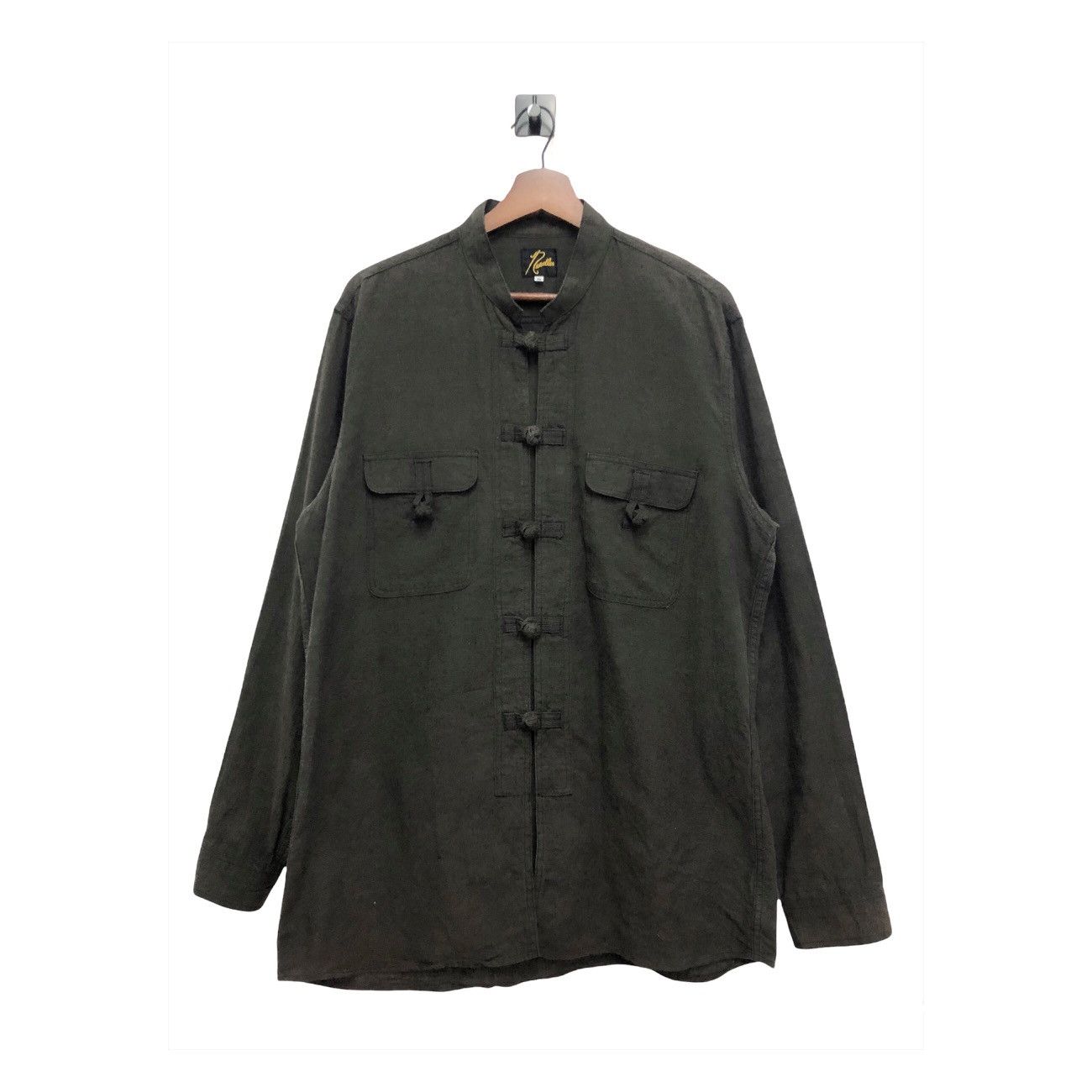 Needles × Nepenthes Needle Chinese Inspired Oriental Button Shirt Size US M / EU 48-50 / 2 - 2 Thumbnail