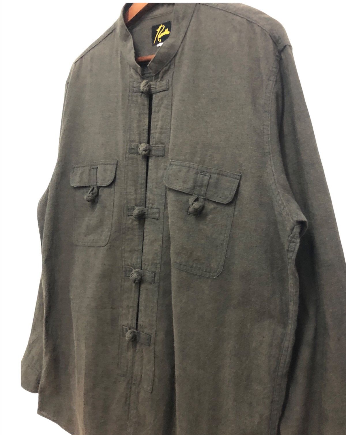 Needles × Nepenthes Needle Chinese Inspired Oriental Button Shirt Size US M / EU 48-50 / 2 - 5 Thumbnail