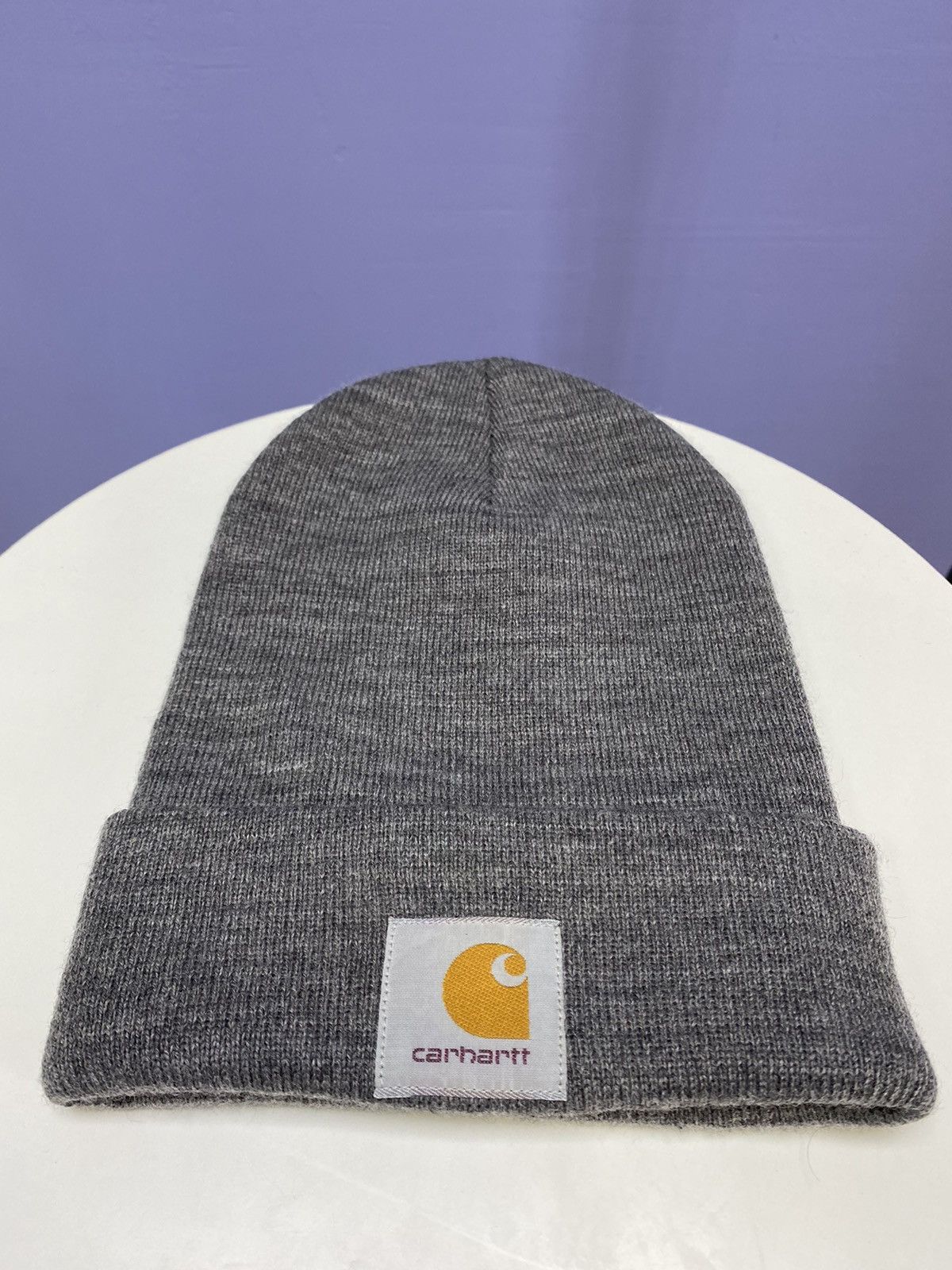 Carhartt × Carhartt Wip Carhartt WIP Beanie Grey Size ONE SIZE - 1 Thumbnail