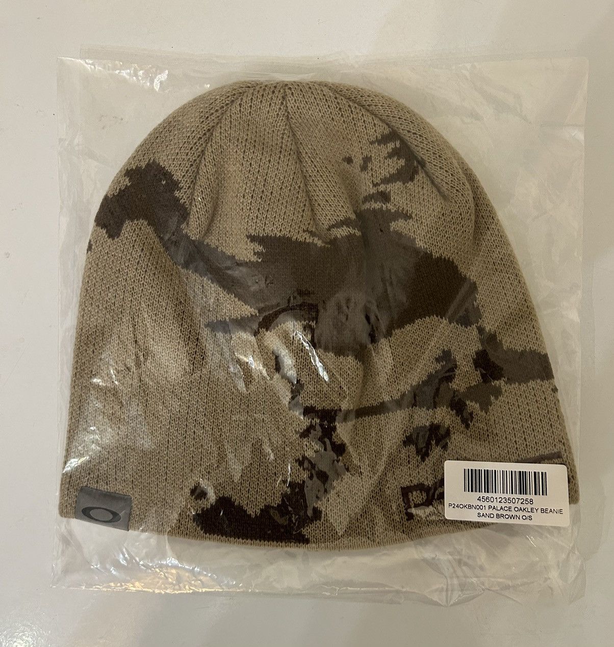 Palace Palace Oakley Beanie Sand/ Brown | Grailed