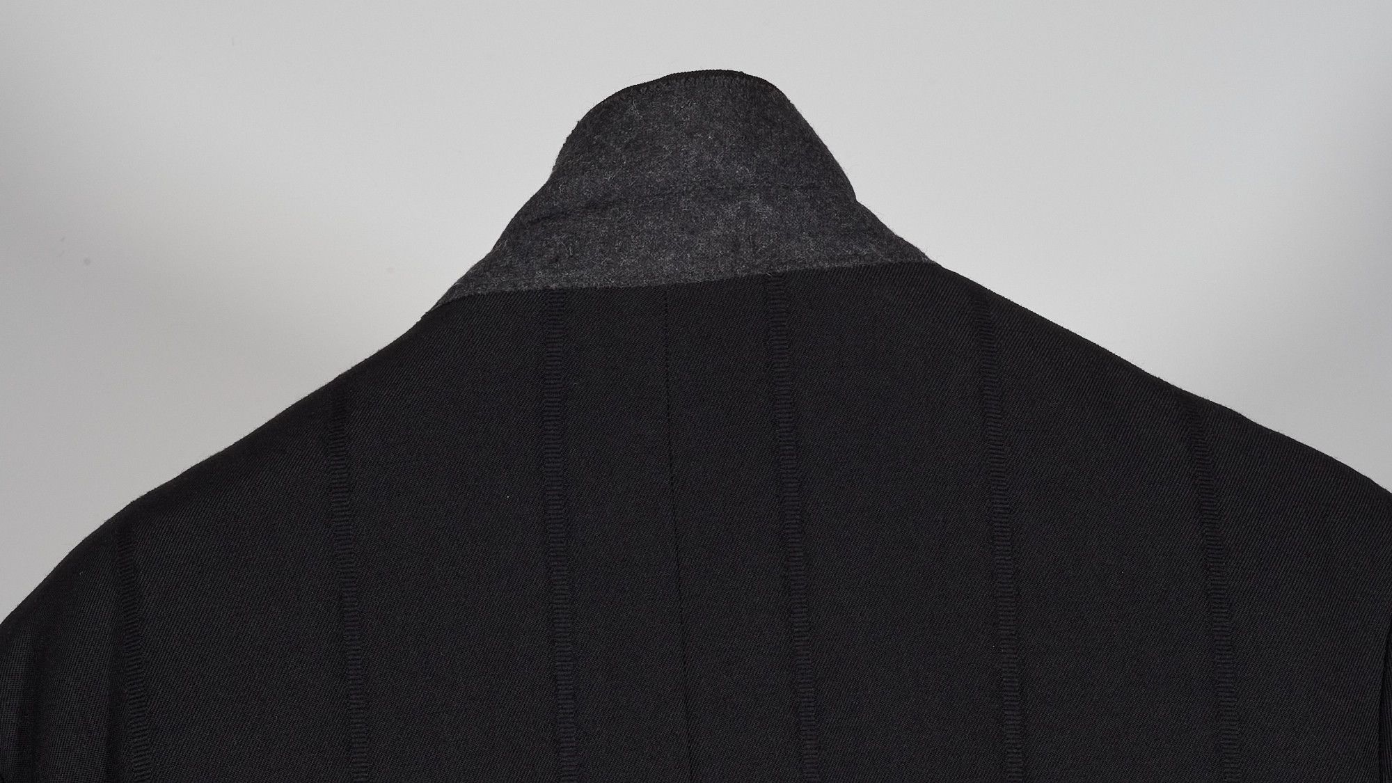 Comme des Garcons Homme Plus AD 2001 Archive Woven Stripe Wool Blazer Jacket Size US L / EU 52-54 / 3 - 9 Thumbnail