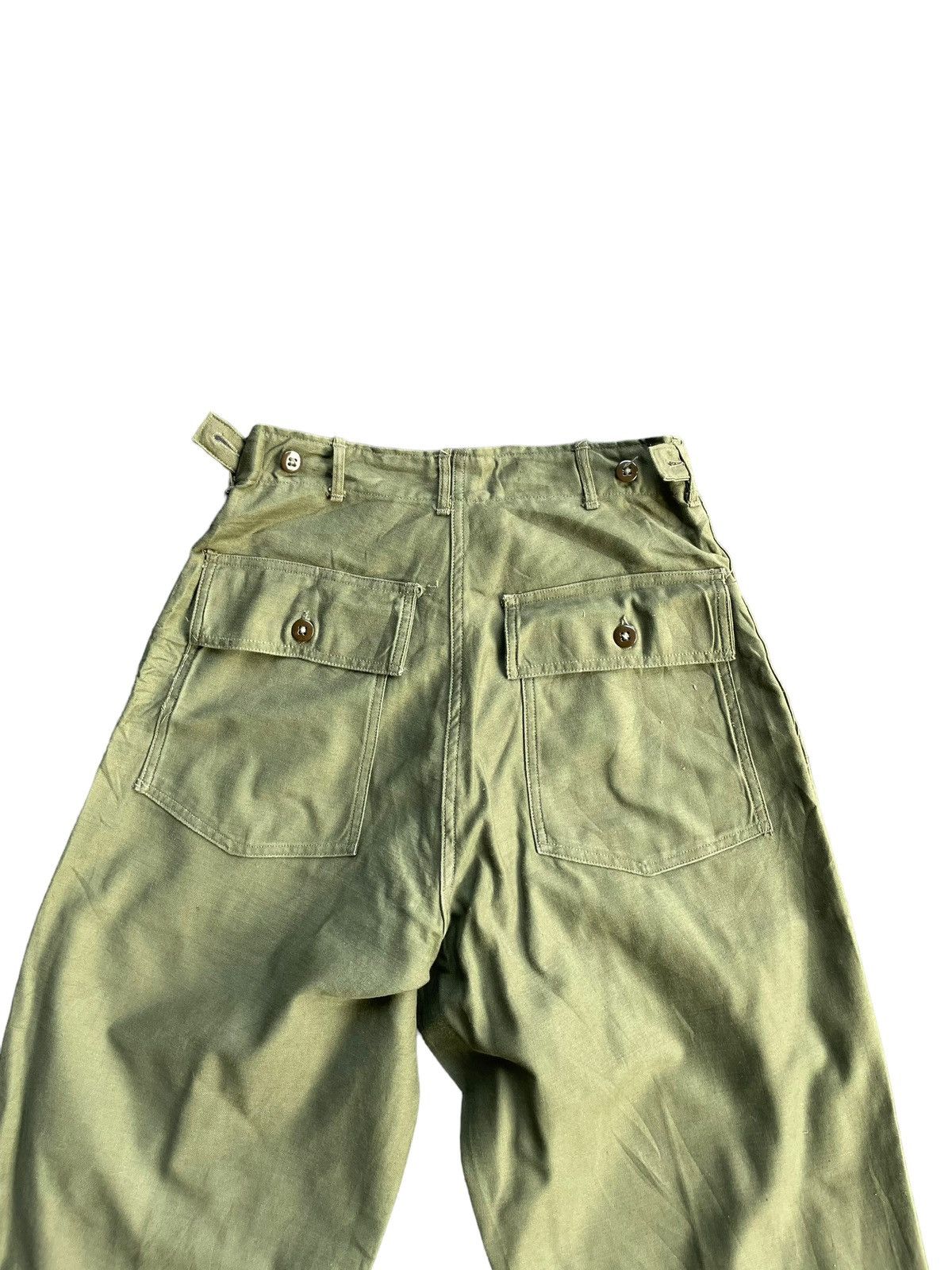 Vintage Vintage 50’s Usmc Sateen 107 Baker Pant Size US 29 - 6 Thumbnail