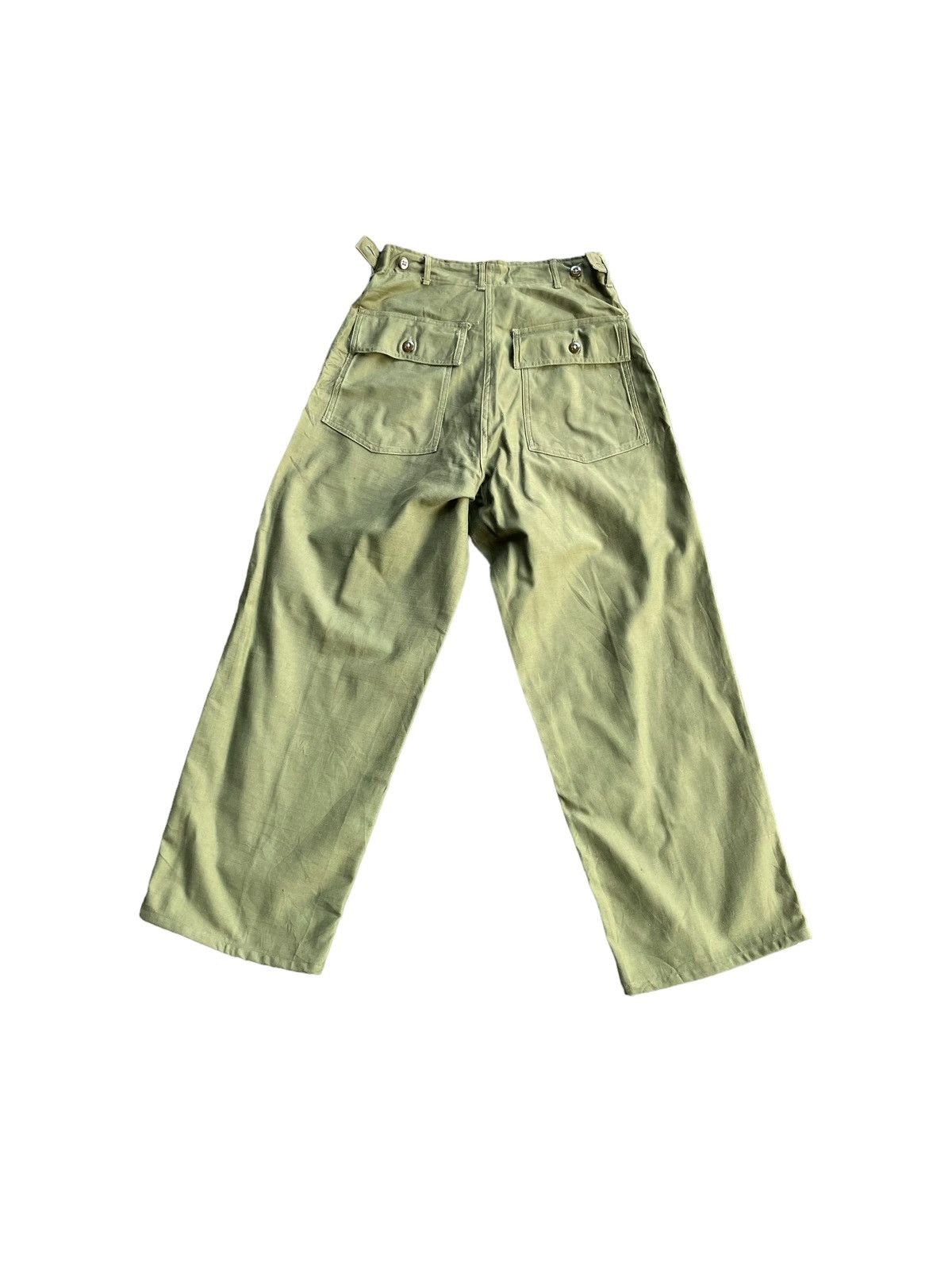 Vintage Vintage 50’s Usmc Sateen 107 Baker Pant Size US 29 - 5 Thumbnail