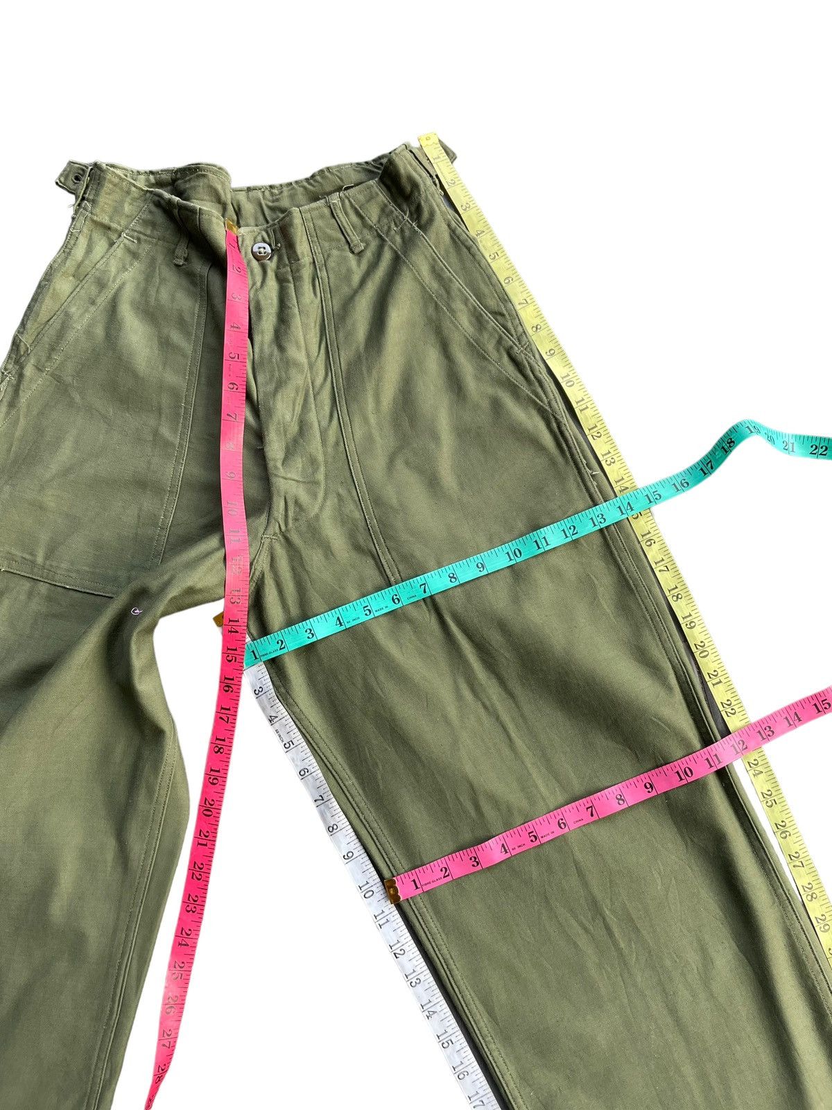 Vintage Vintage 50’s Usmc Sateen 107 Baker Pant Size US 29 - 18 Thumbnail