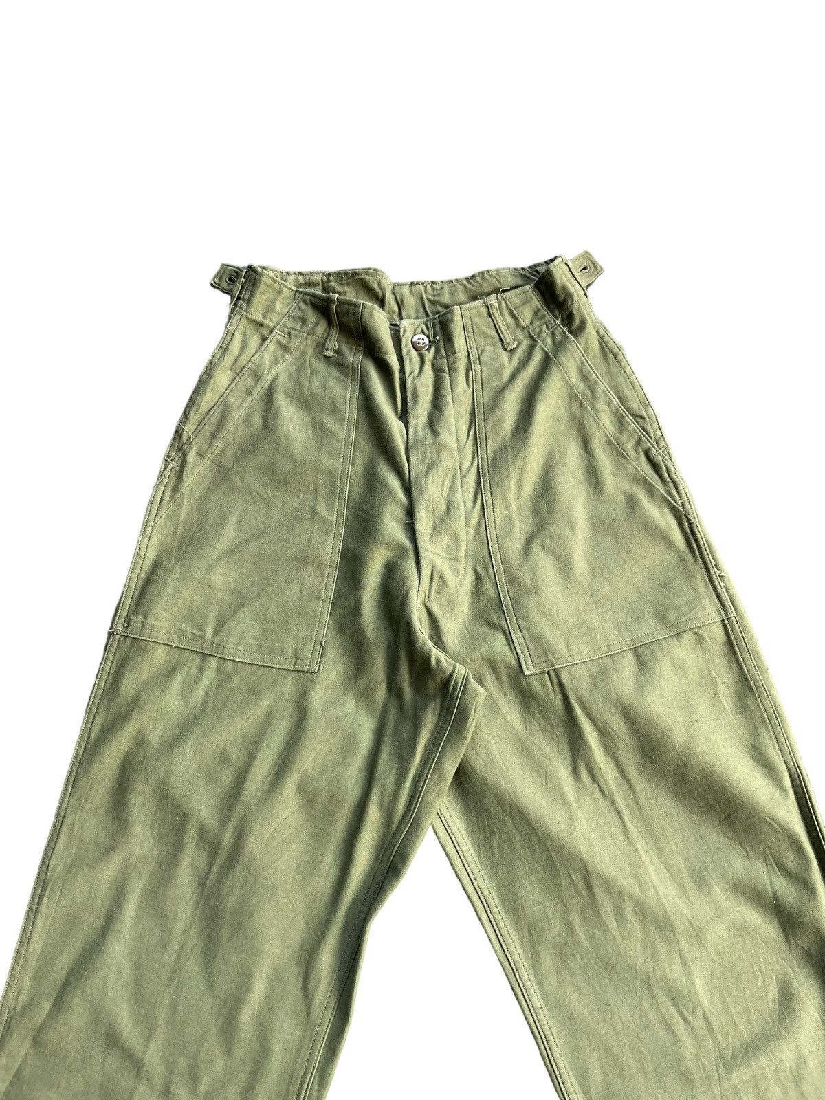 Vintage Vintage 50’s Usmc Sateen 107 Baker Pant Size US 29 - 3 Thumbnail