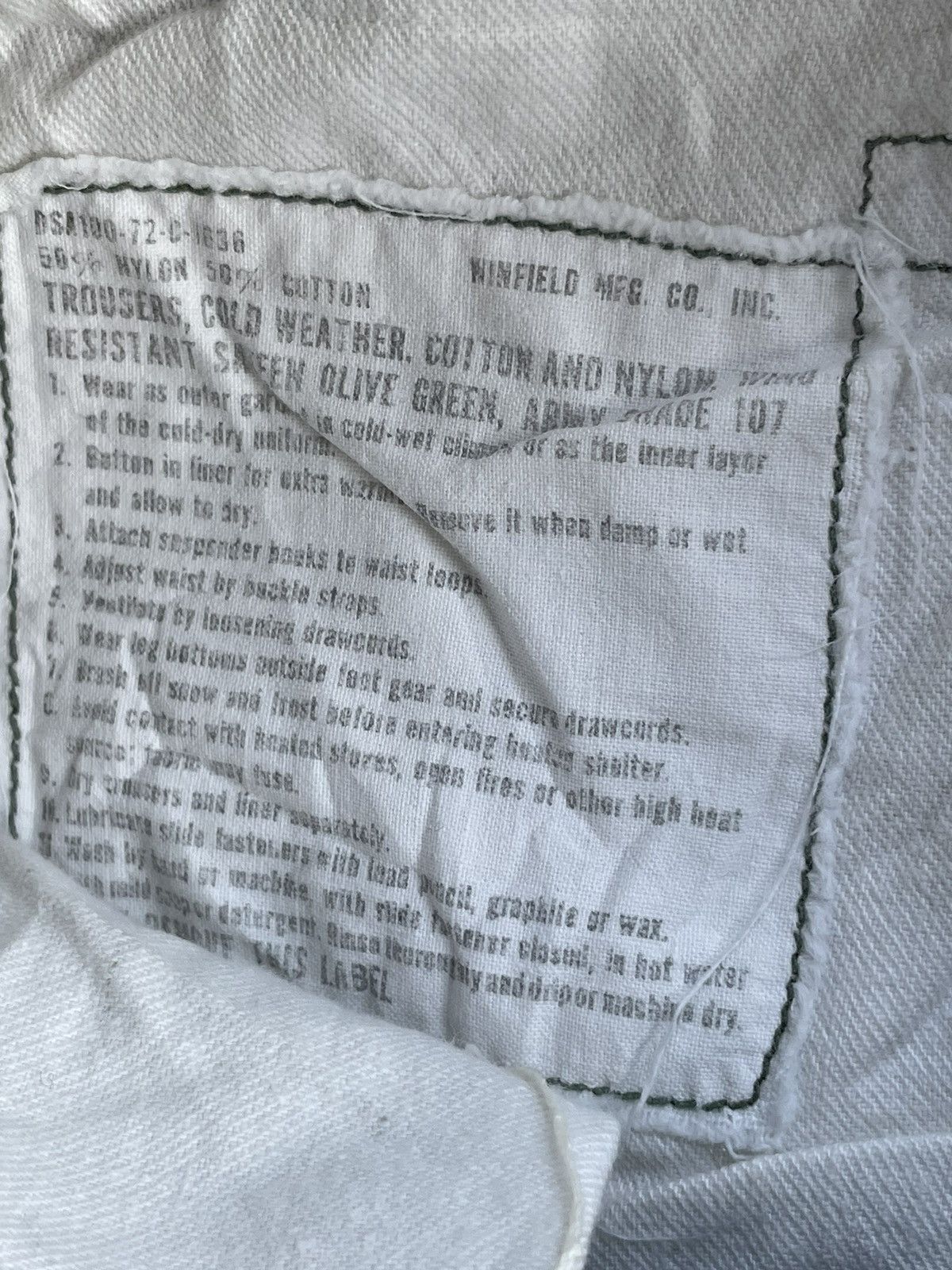 Vintage Vintage M-65 Sateen OG 107 Field Pant Size US 30 / EU 46 - 16 Thumbnail