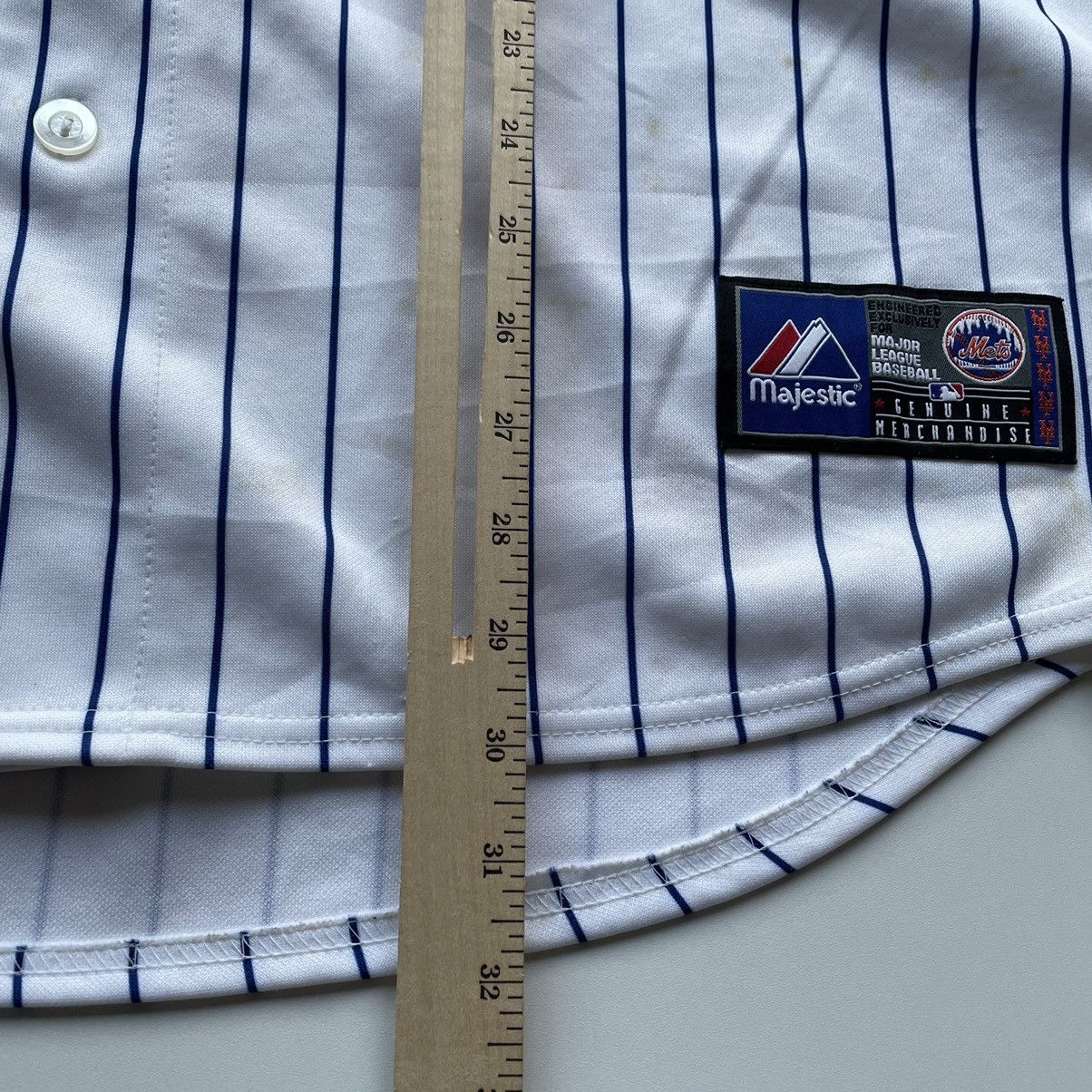 MLB × Vintage Vintage 2000s New York Mets Embroidered Baseball Jersey Rare Size US XXL / EU 58 / 5 - 8 Thumbnail