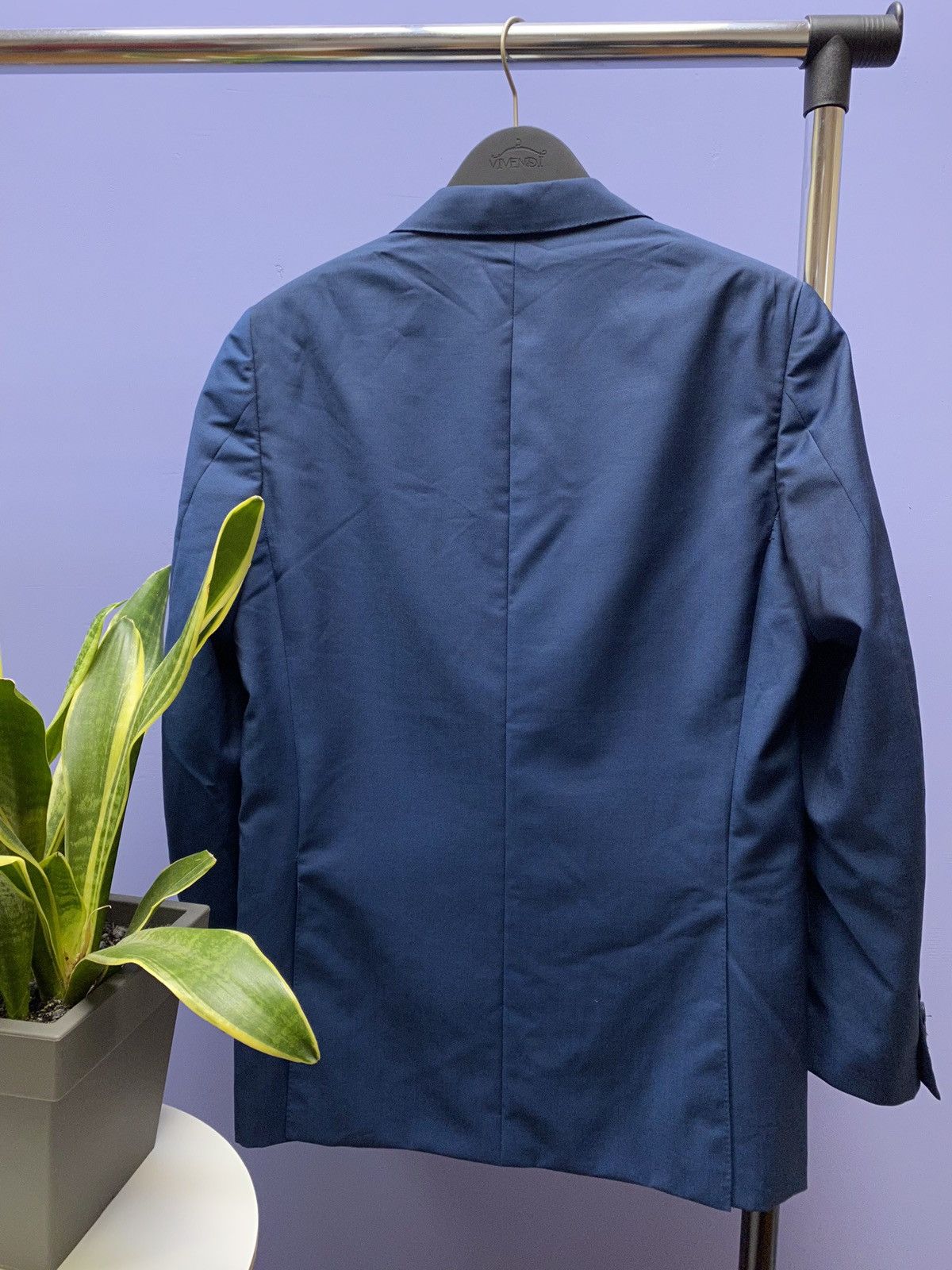 Canali Canali Travel Two Button Blue Blazer Men’s 48R Blue Size 48R - 17 Thumbnail