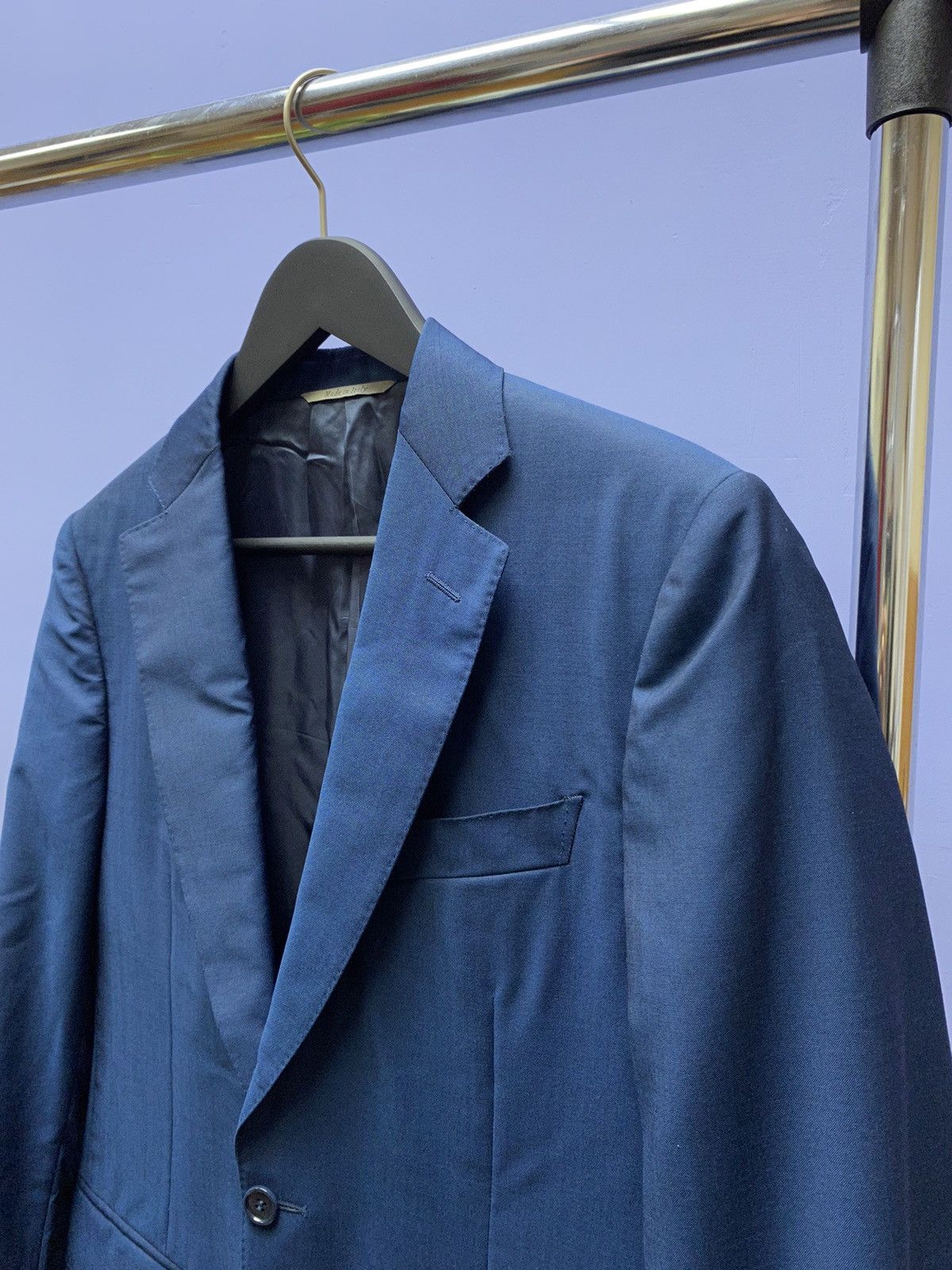 Canali Canali Travel Two Button Blue Blazer Men’s 48R Blue Size 48R - 7 Thumbnail