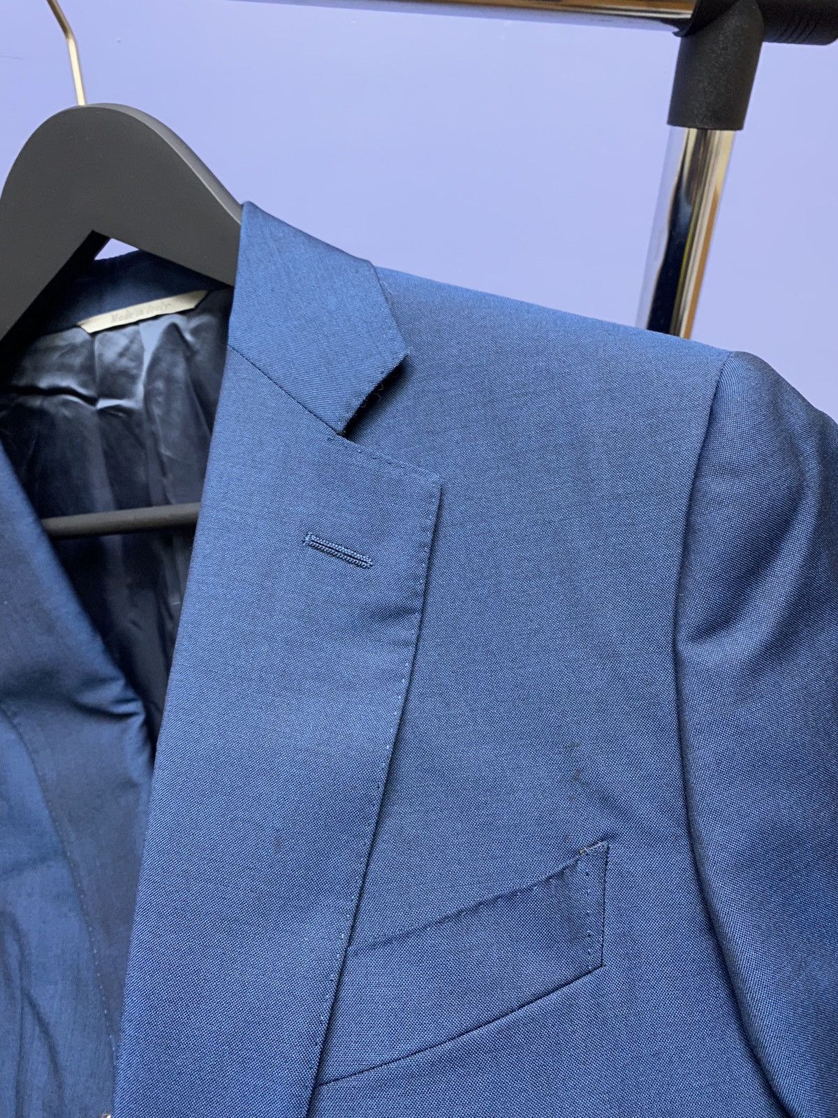 Canali Canali Travel Two Button Blue Blazer Men’s 48R Blue Size 48R - 12 Thumbnail