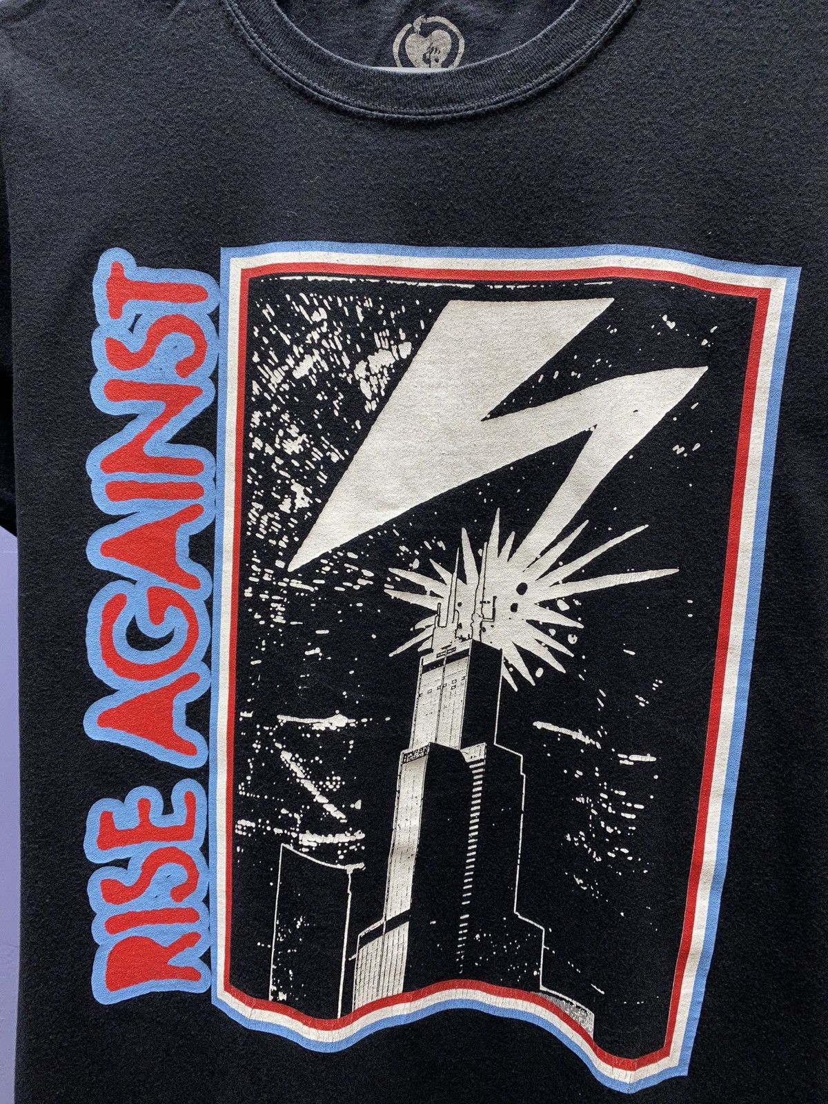 Band Tees Rise Against Band T Shirt Mens M Black Logo Tour Album Promo Size US M / EU 48-50 / 2 - 8 Thumbnail