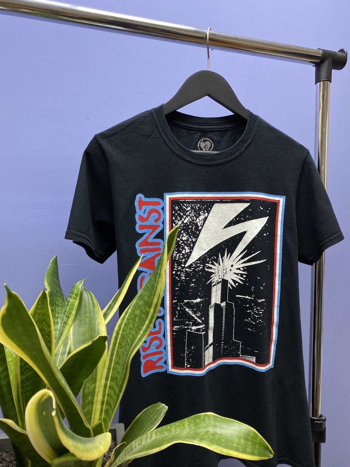 Band Tees Rise Against Band T Shirt Mens M Black Logo Tour Album Promo Size US M / EU 48-50 / 2 - 3 Thumbnail