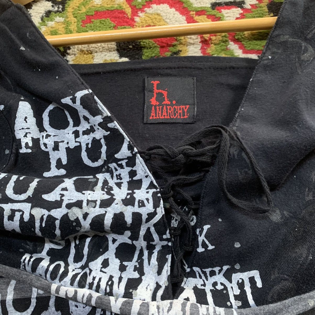 Japanese Brand × Seditionaries 💥RARE💥Anarchy By H.Naoto Seditionaries Bondage Style Shirt Size US XS / EU 42 / 0 - 4 Thumbnail