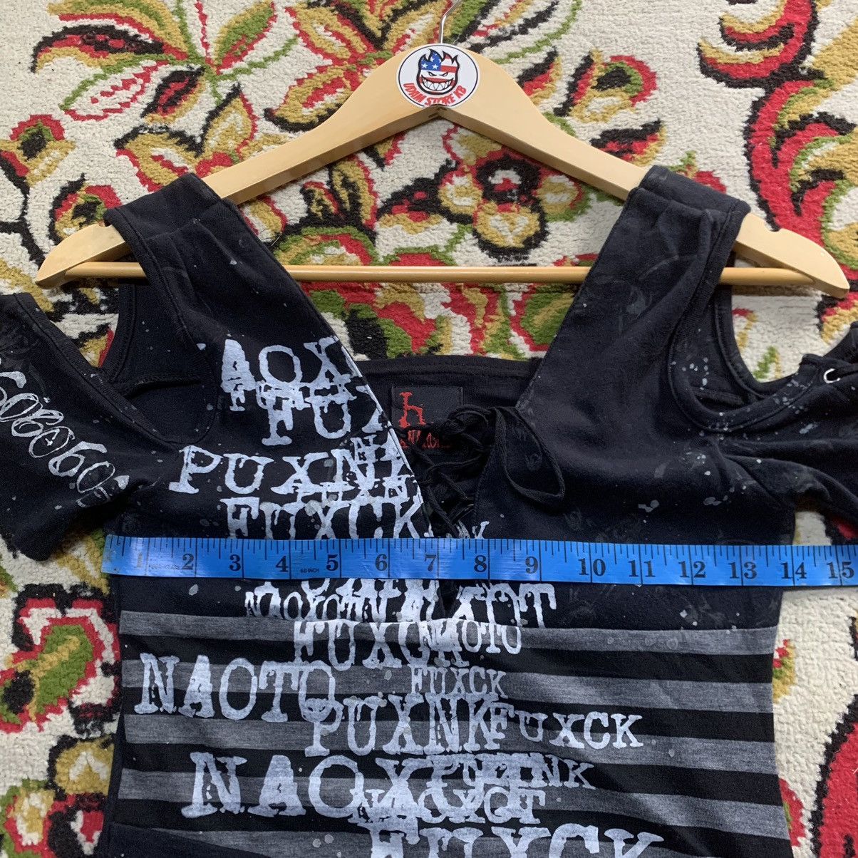 Japanese Brand × Seditionaries 💥RARE💥Anarchy By H.Naoto Seditionaries Bondage Style Shirt Size US XS / EU 42 / 0 - 5 Thumbnail