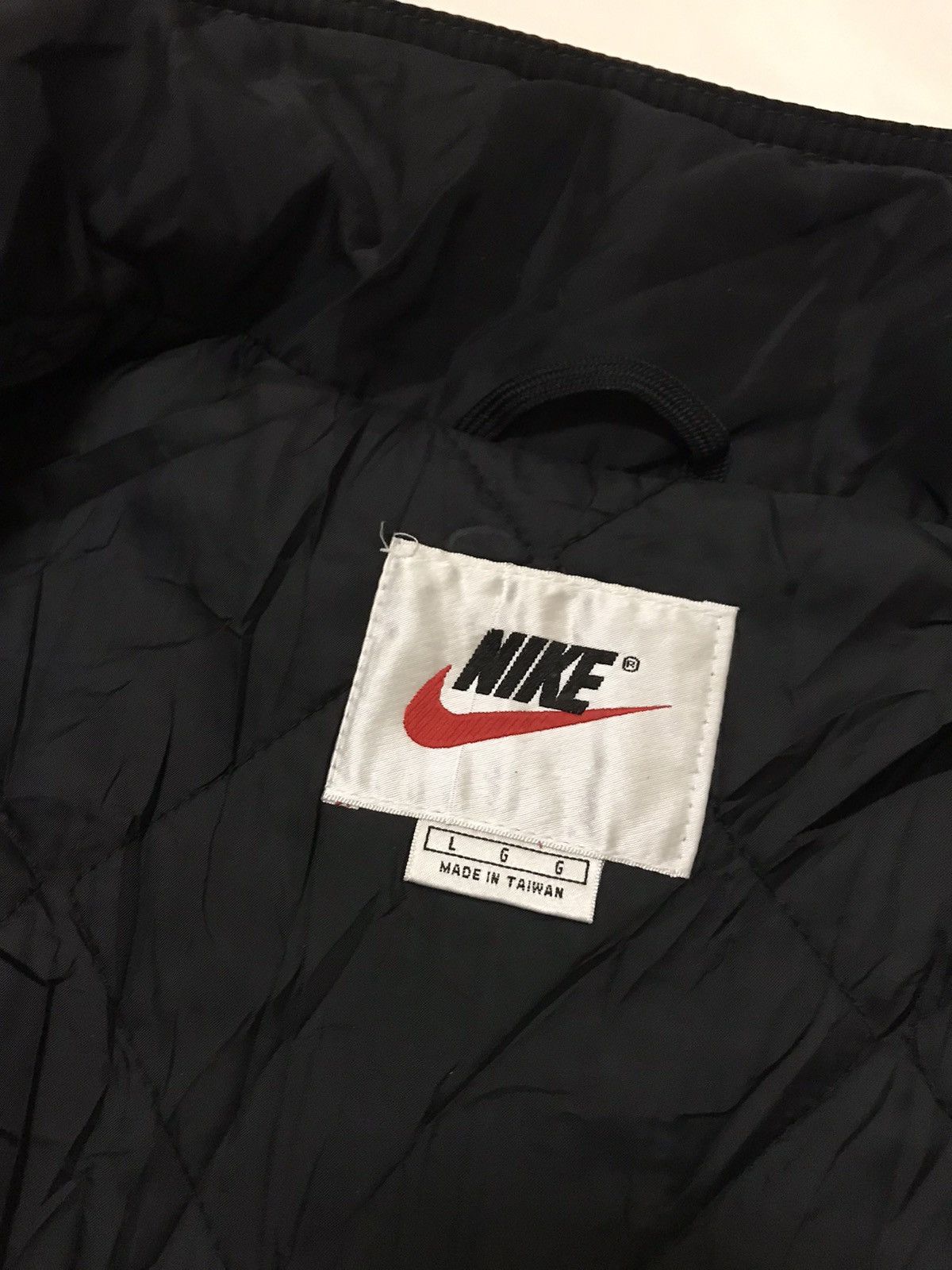 Nike × Vintage Vintage 90s Nike Spell Out Jacket Size US L / EU 52-54 / 3 - 10 Thumbnail