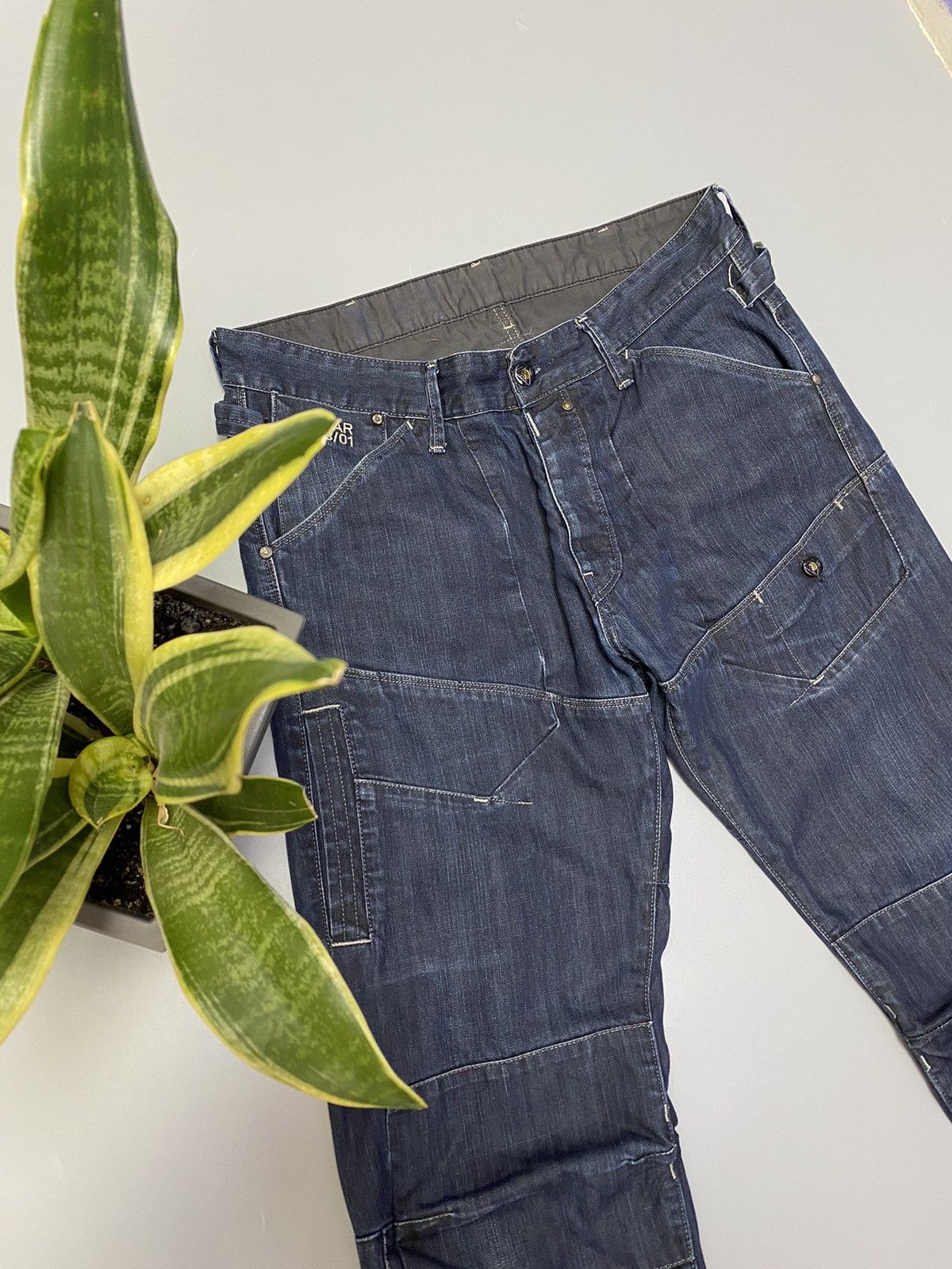 G-Star G Star Raw Denim R3301 Jeans Size US 33 - 4 Thumbnail