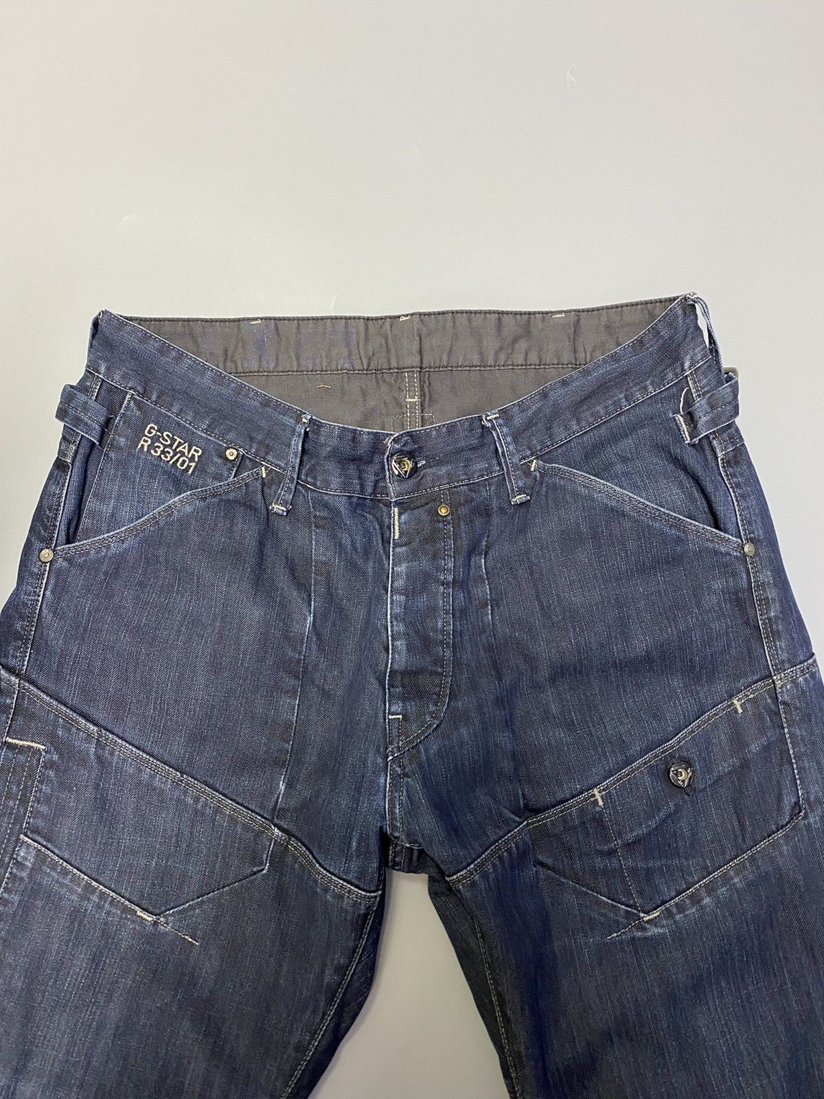 G-Star G Star Raw Denim R3301 Jeans Size US 33 - 21 Thumbnail