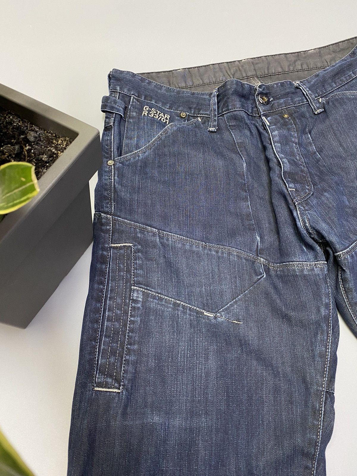 G-Star G Star Raw Denim R3301 Jeans Size US 33 - 9 Thumbnail