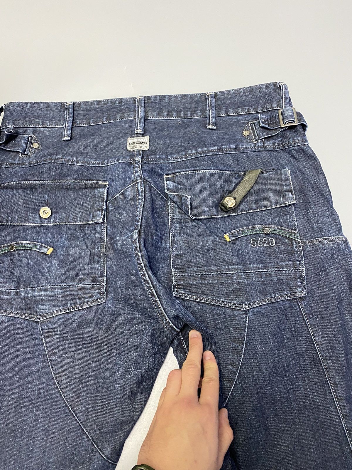 G-Star G Star Raw Denim R3301 Jeans Size US 33 - 17 Thumbnail
