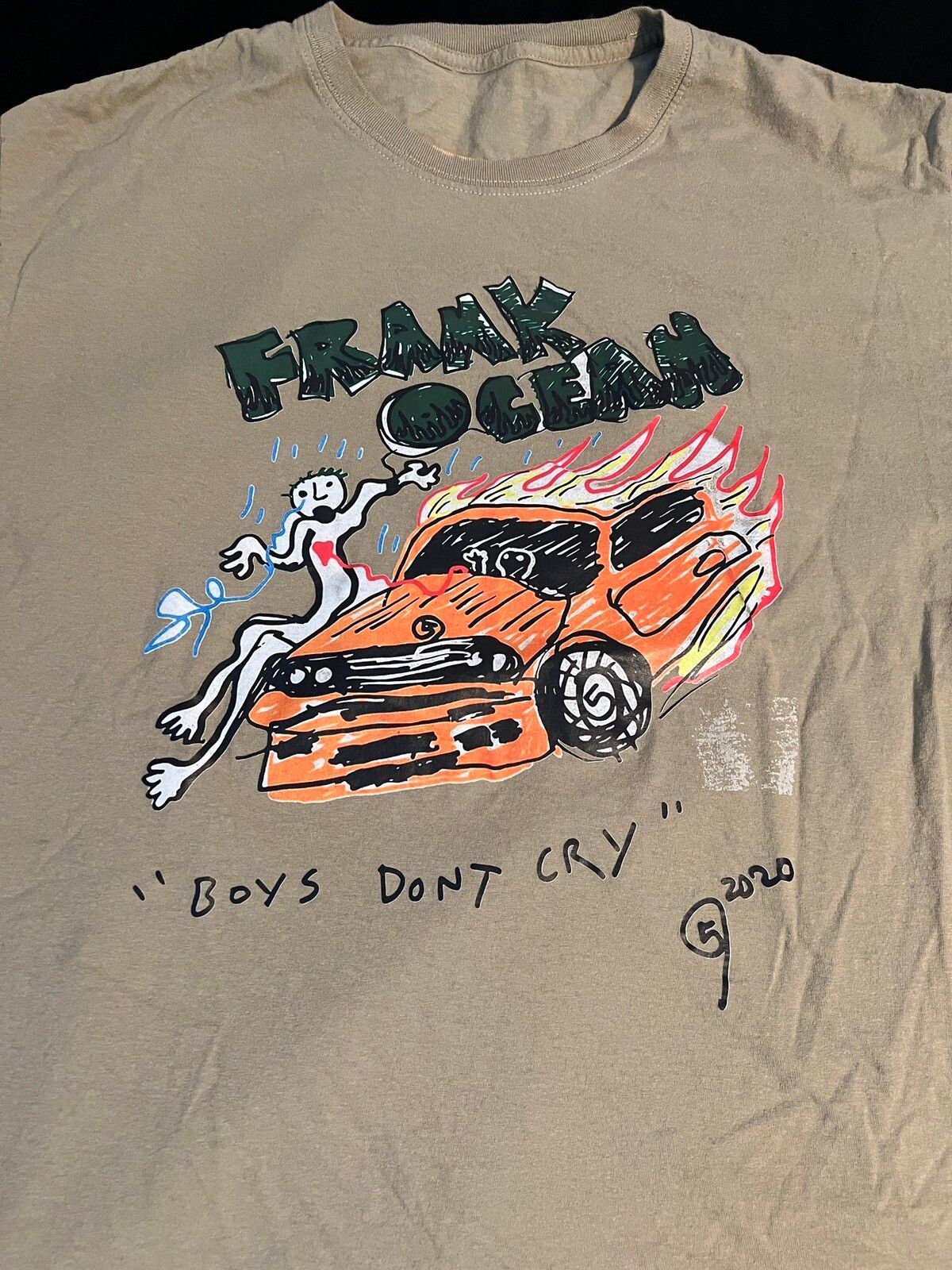 Custom Frank Ocean boys don’t cry T shirt Size US L / EU 52-54 / 3 - 2 Preview
