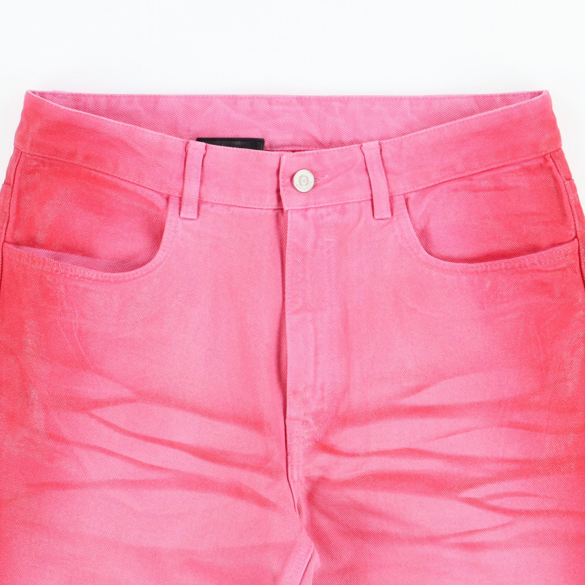 Givenchy Pink Waxed Slim Jeans Size US 30 / EU 46 - 6 Thumbnail