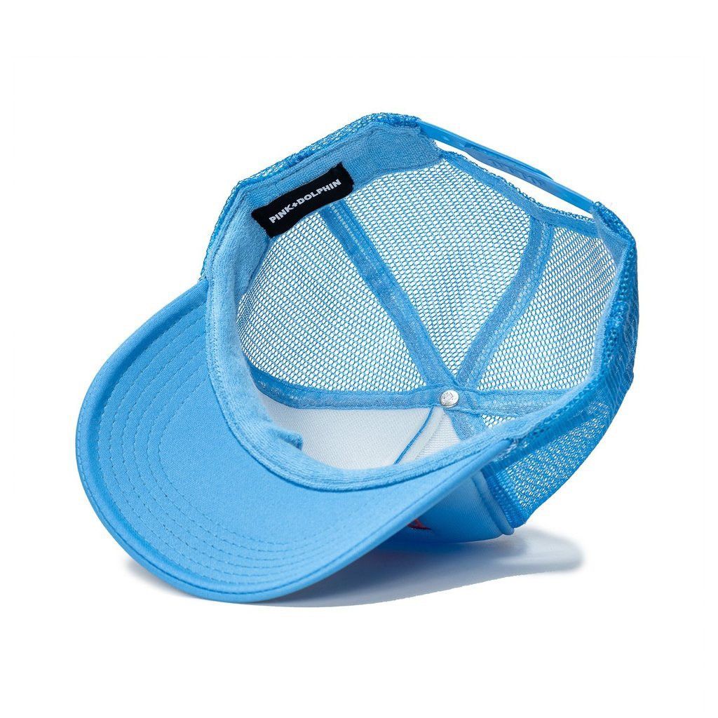 Pink Dolphin Limited Release Positivity Blue Trucker Hat Size ONE SIZE - 2 Thumbnail