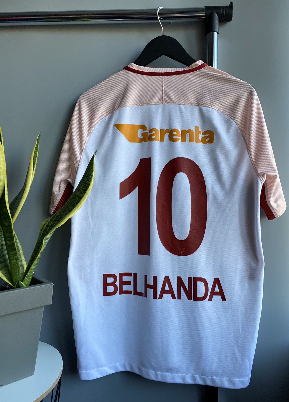 Nike Nike Galatasaray 2017-18 BELHANDA Soccer Jersey Football Size US L / EU 52-54 / 3 - 1 Thumbnail