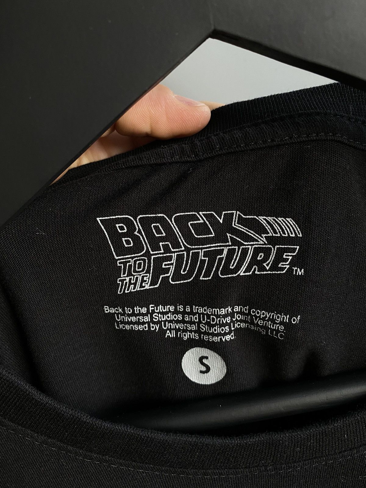 Other Back to the Future Movie Promo T Shirt Men’s S Black Logo Size US S / EU 44-46 / 1 - 6 Thumbnail