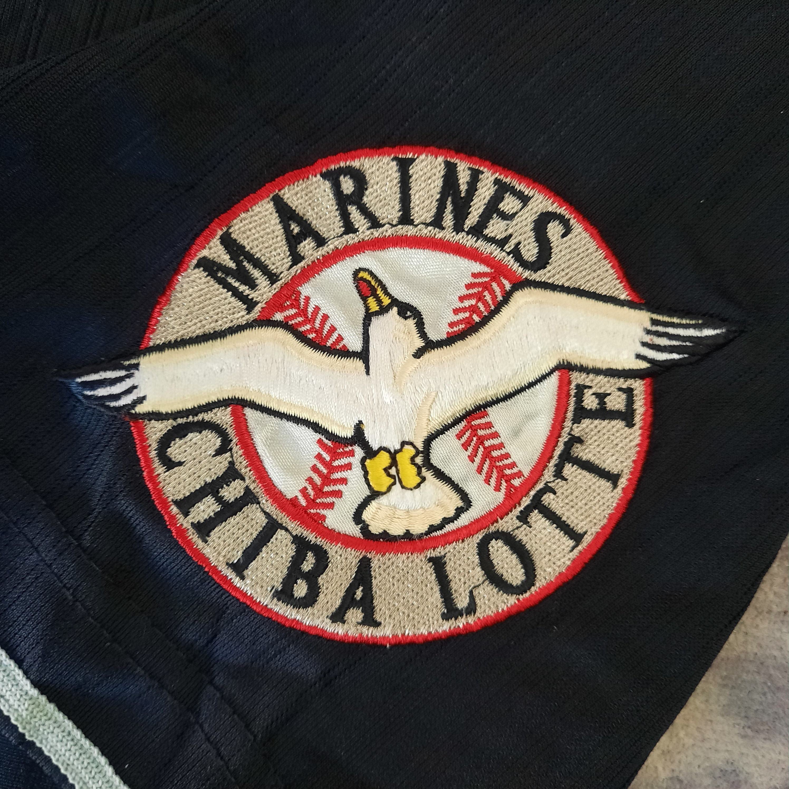 Japanese Brand 🔥Descente NPB marines chiba lotte baseball jersey Size US L / EU 52-54 / 3 - 3 Thumbnail
