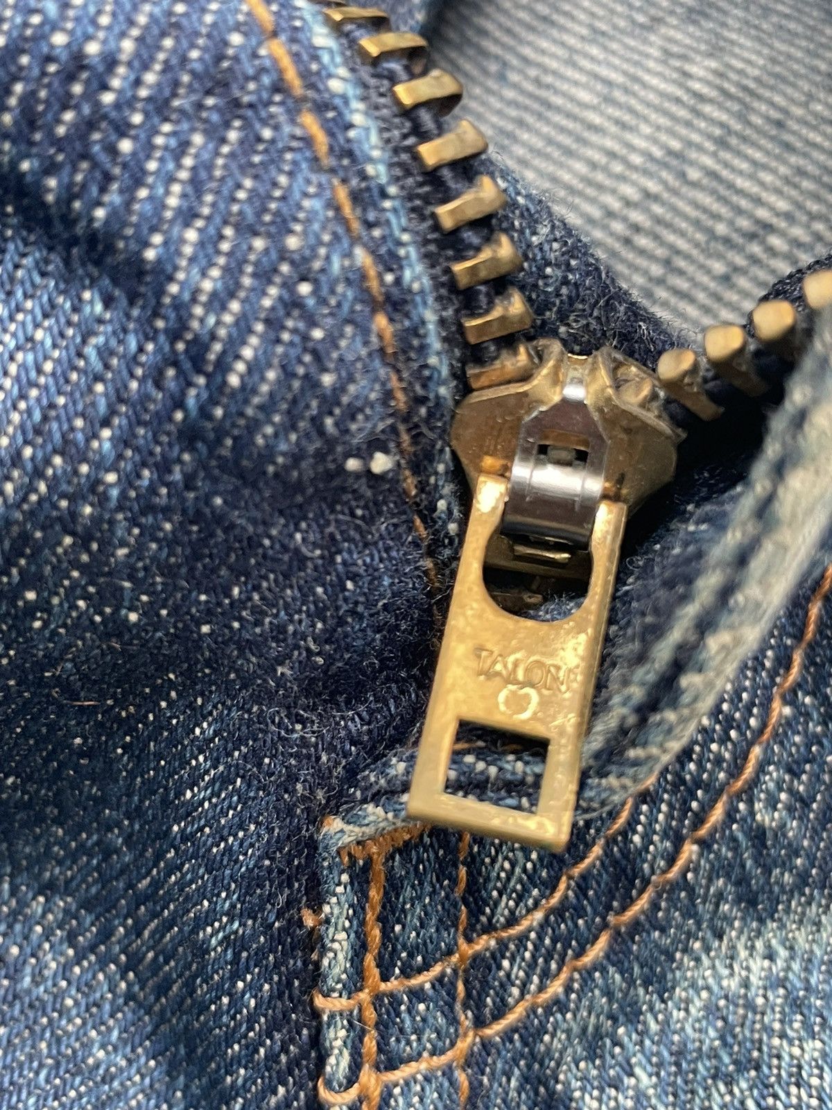 Levi's × Vintage Vintage Levi’s 502 E 1998 Aging Selvedge Denim Size US 30 / EU 46 - 19 Thumbnail