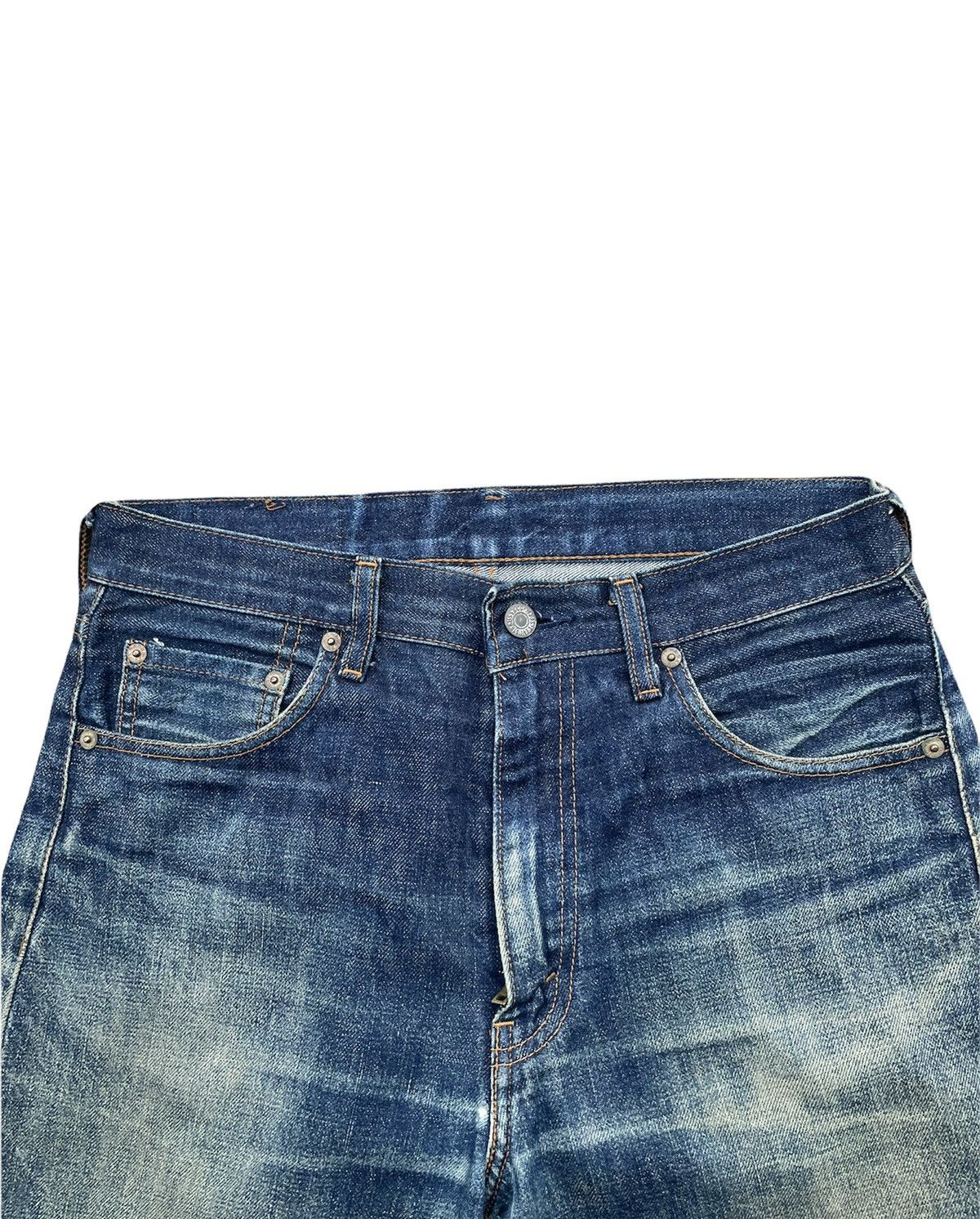 Levi's × Vintage Vintage Levi’s 502 E 1998 Aging Selvedge Denim Size US 30 / EU 46 - 4 Thumbnail