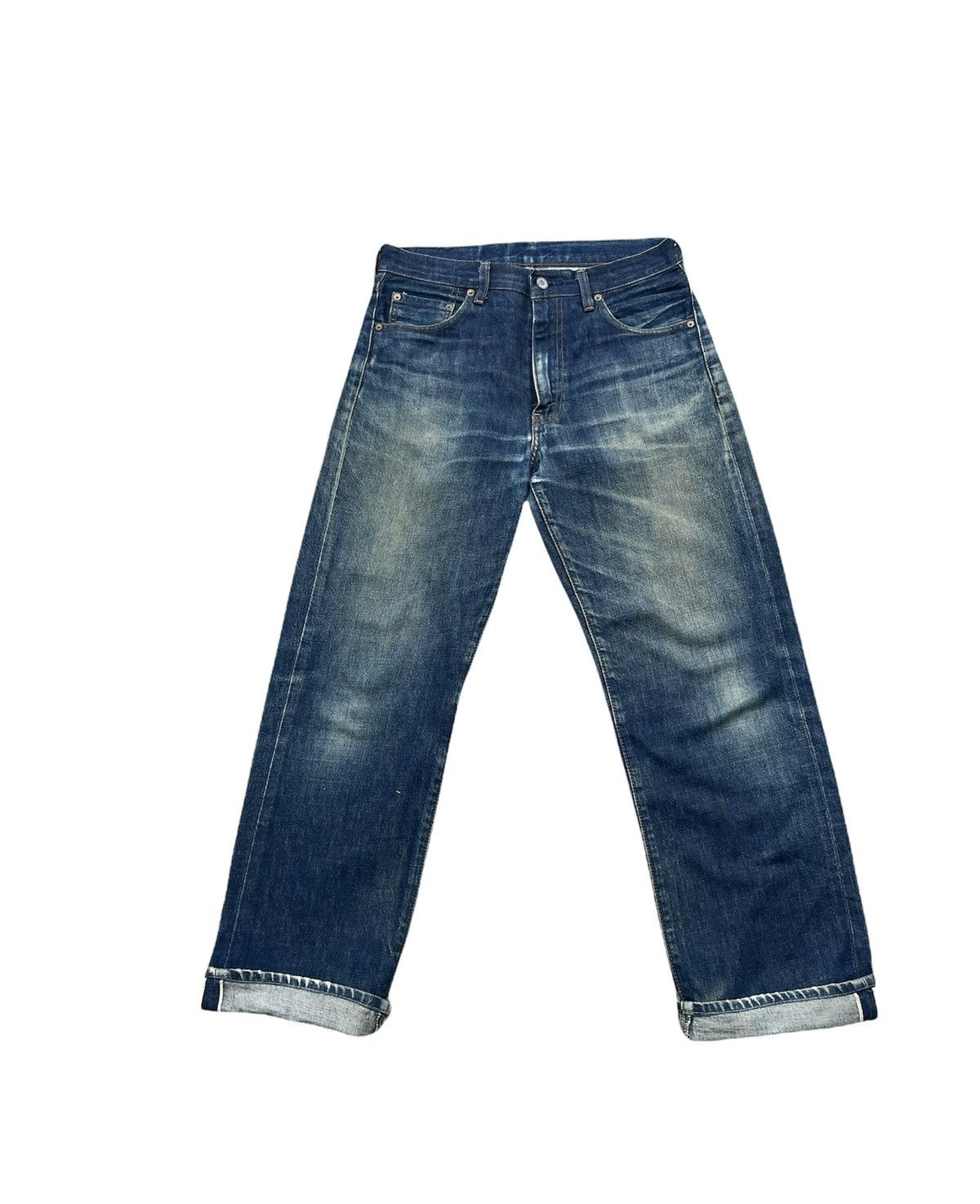 Levi's × Vintage Vintage Levi’s 502 E 1998 Aging Selvedge Denim Size US 30 / EU 46 - 1 Thumbnail