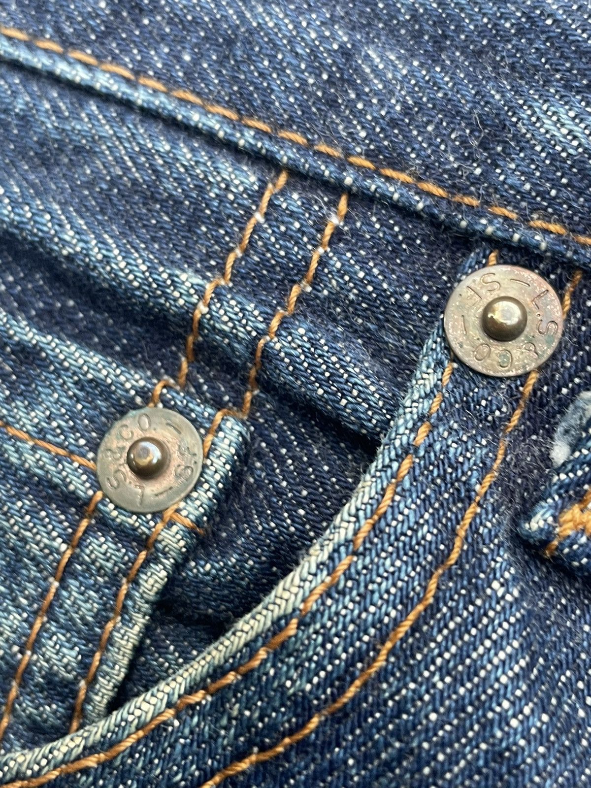 Levi's × Vintage Vintage Levi’s 502 E 1998 Aging Selvedge Denim Size US 30 / EU 46 - 17 Thumbnail