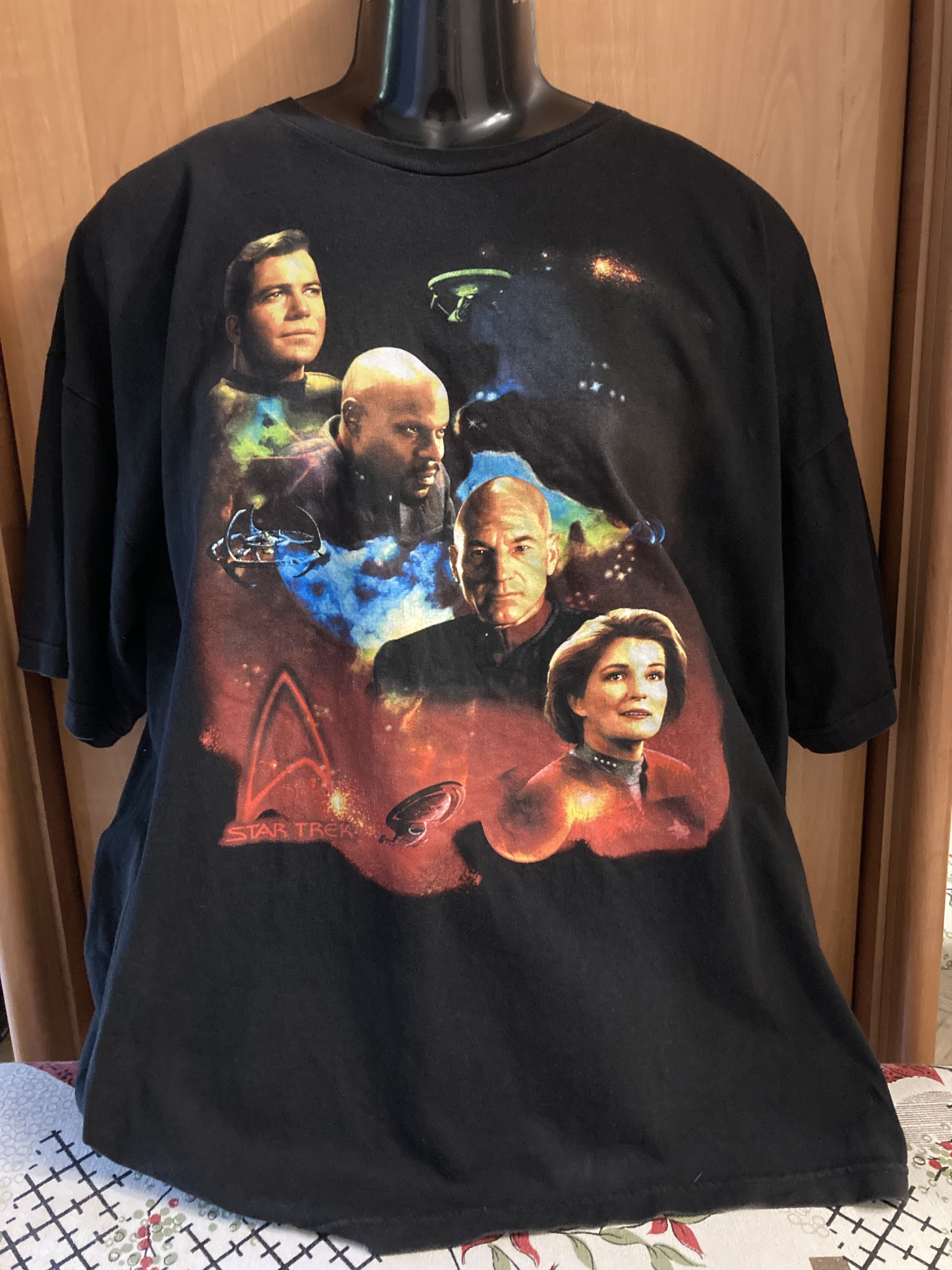 Star Wars × Vintage 💥RARE💥Vintage 1997 STAR TREK Made in USA Size US XXL / EU 58 / 5 - 1 Thumbnail