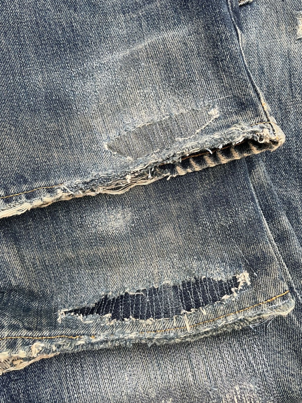 Levi's Vintage 1998 Levis Lot 501XX E Distresed Rework Size US 29 - 19 Thumbnail