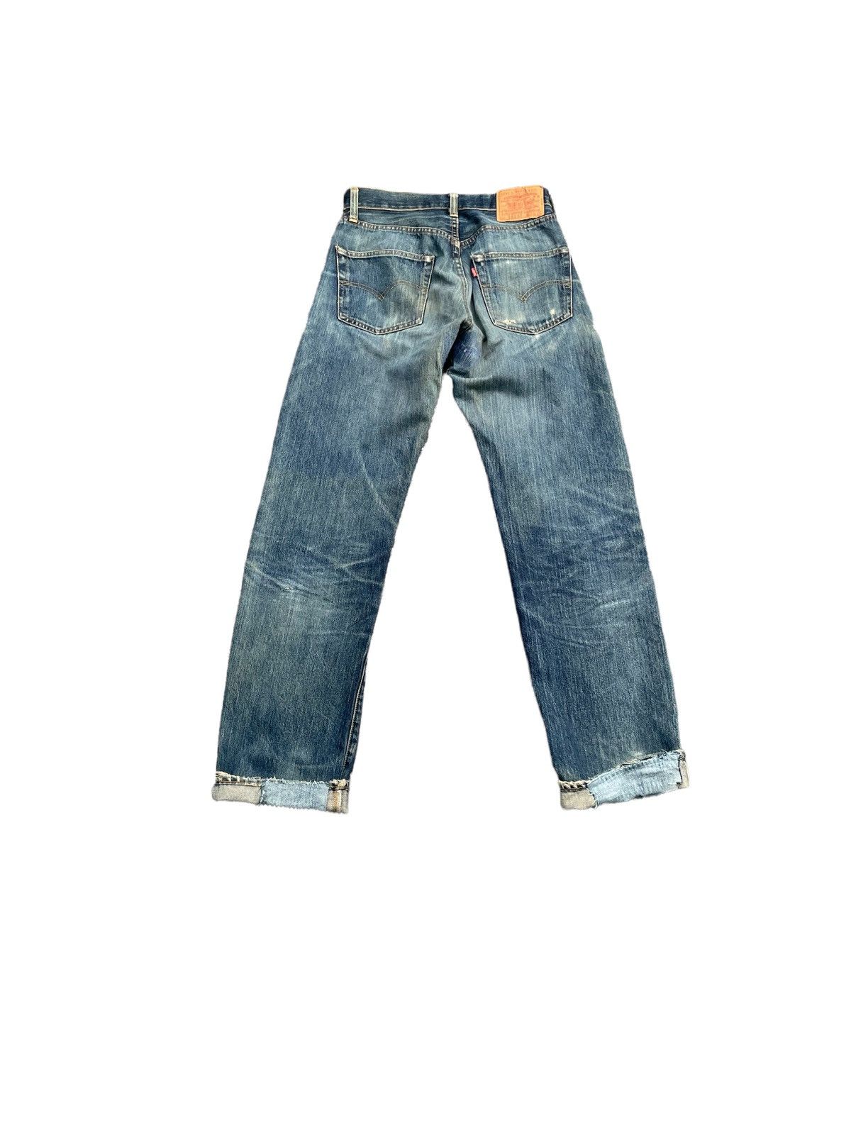 Levi's Vintage 1998 Levis Lot 501XX E Distresed Rework Size US 29 - 12 Thumbnail