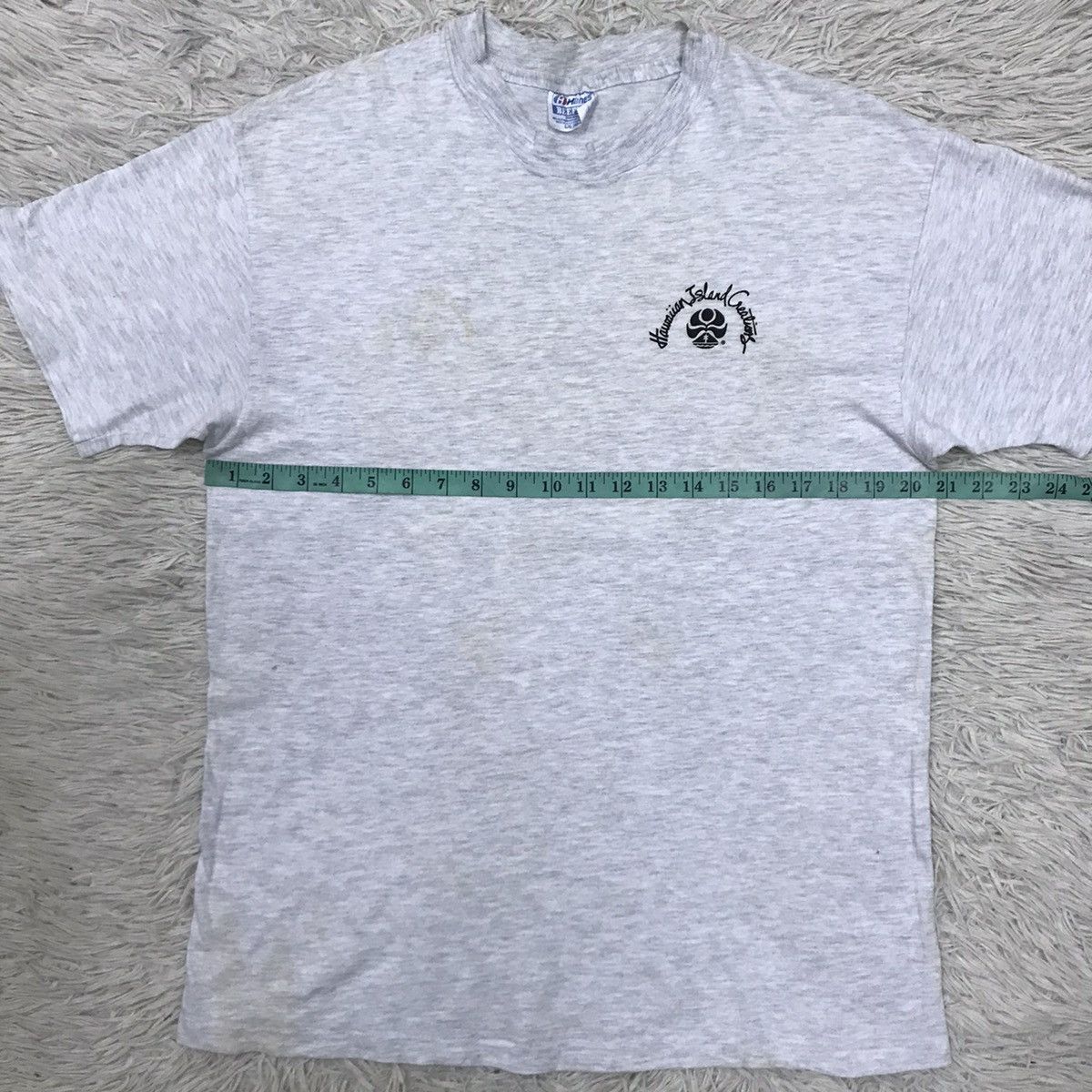 Hanes VINTAGE 90s HAWAIIAN ISLAND TSHIRT Size US L / EU 52-54 / 3 - 13 Thumbnail